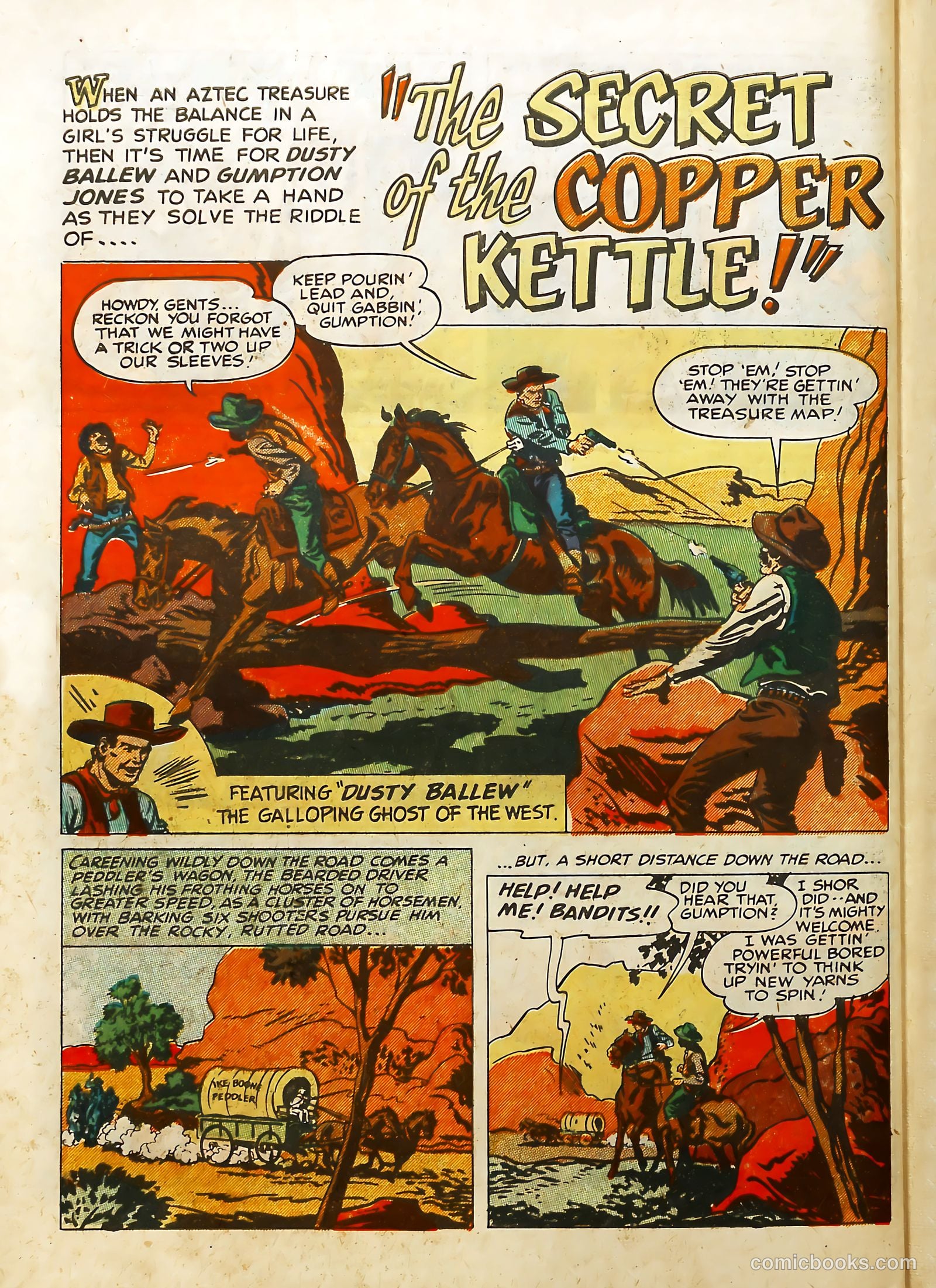 Prize Comics Western #75 (1950) — page 42 of 52