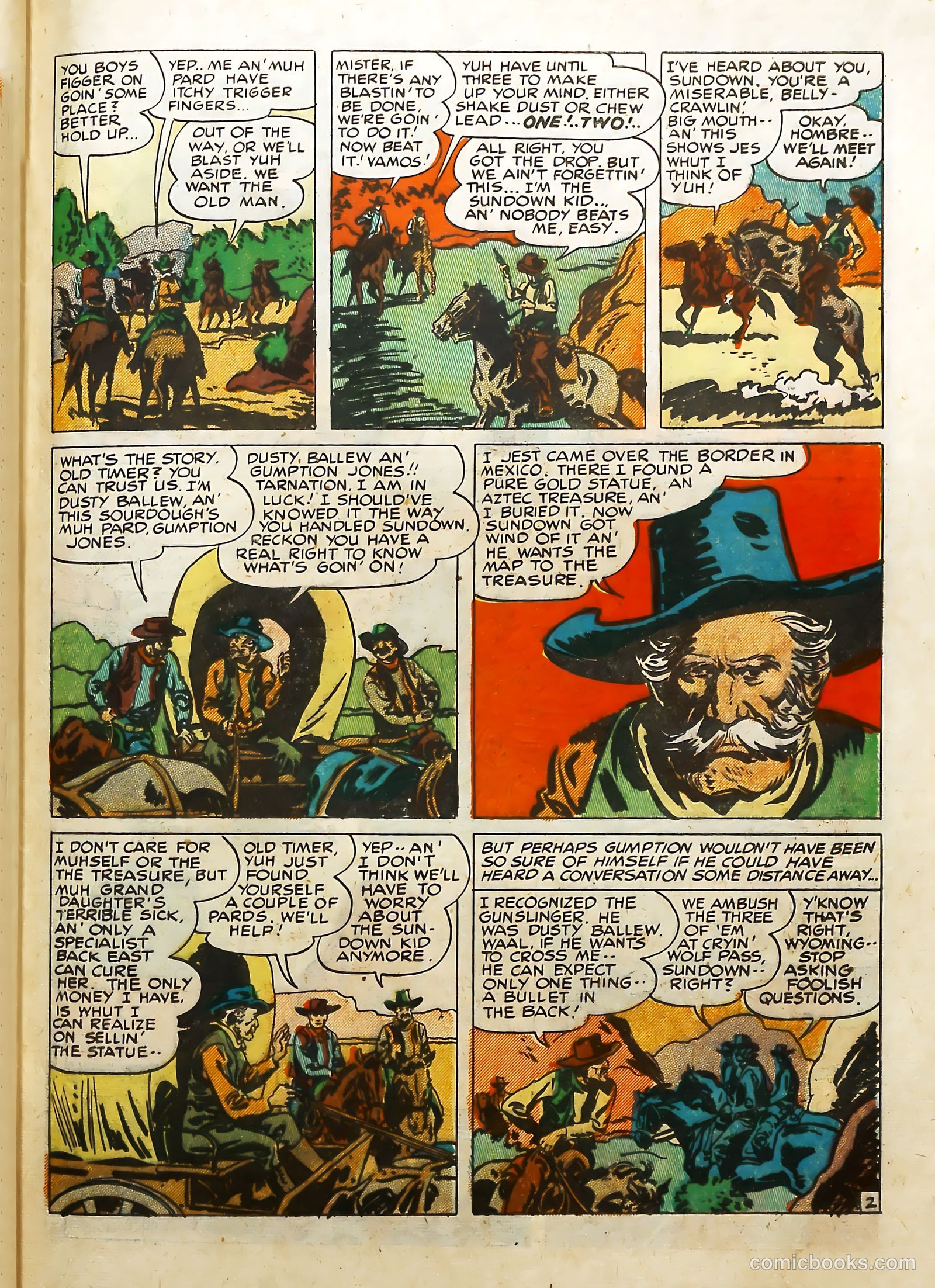 Prize Comics Western #75 (1950) — page 43 of 52