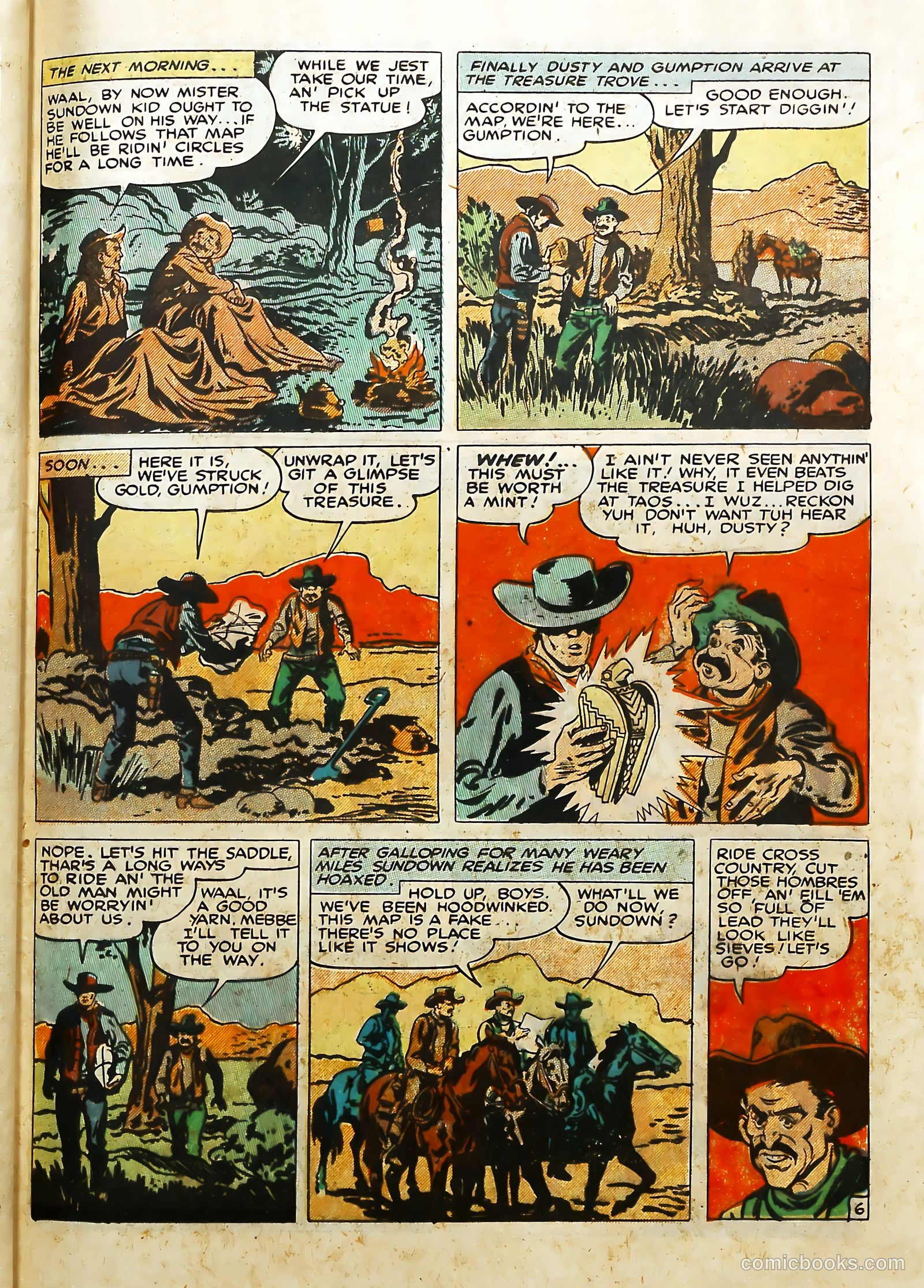 Prize Comics Western #75 (1950) — page 47 of 52
