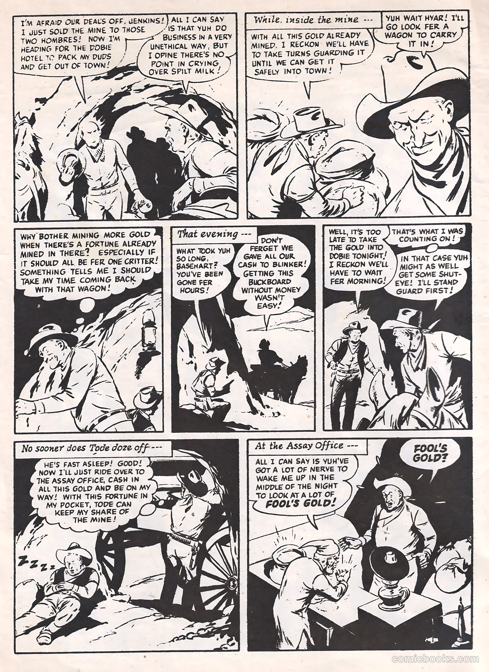 Tom Mix #113 (1953) — page 4 of 28