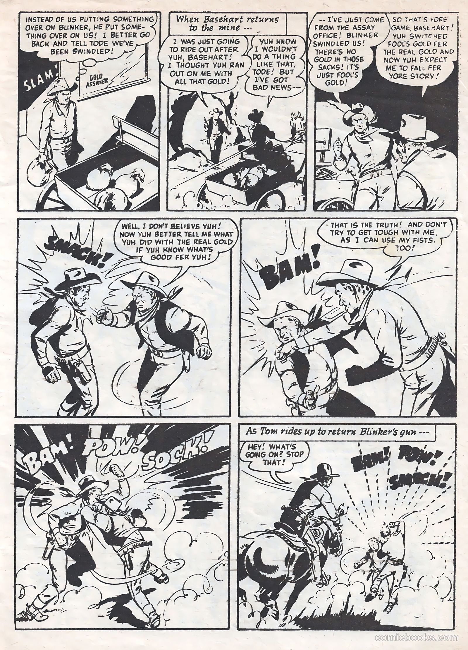 Tom Mix #113 (1953) — page 5 of 28