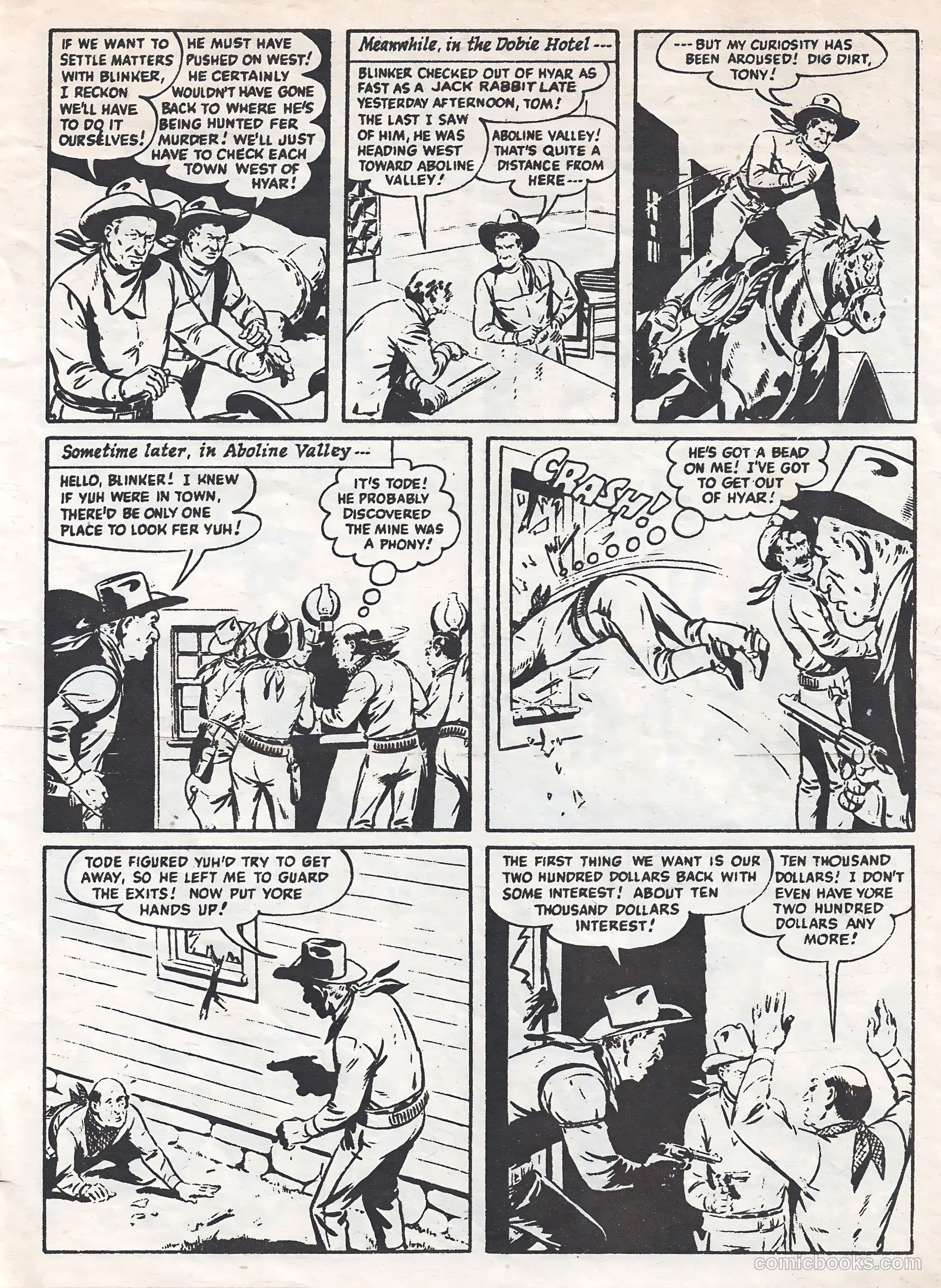 Tom Mix #113 (1953) — page 7 of 28
