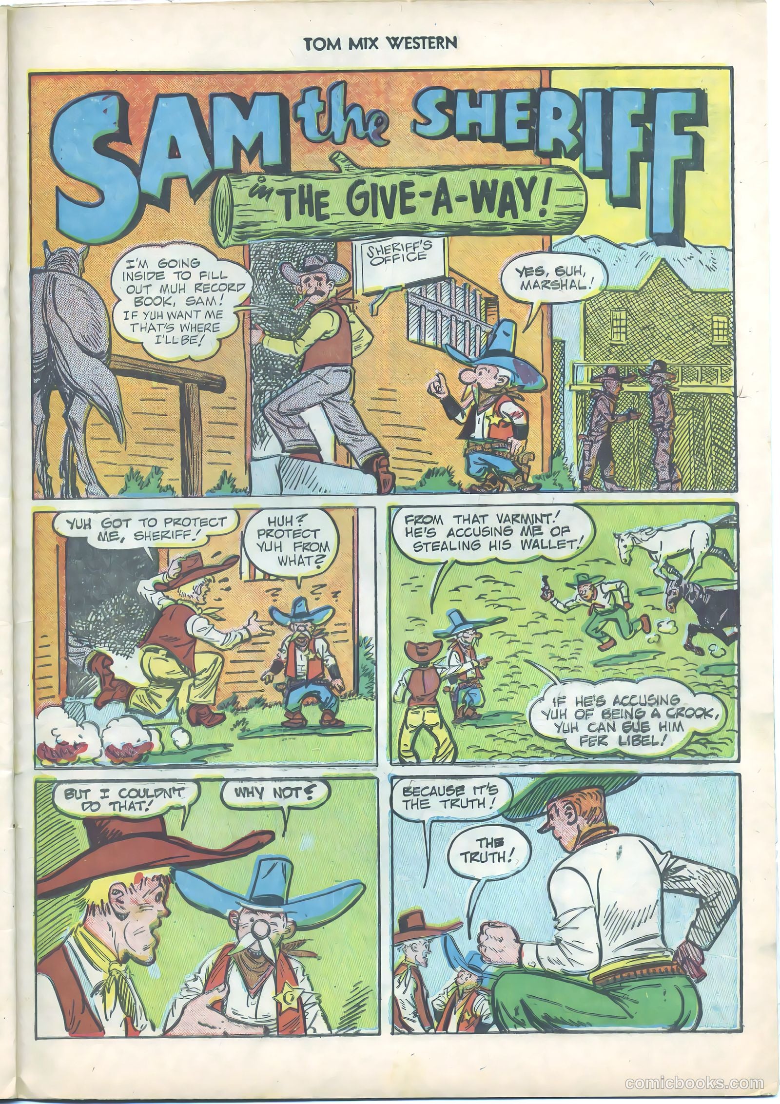 Tom Mix #113 (1953) — page 11 of 28