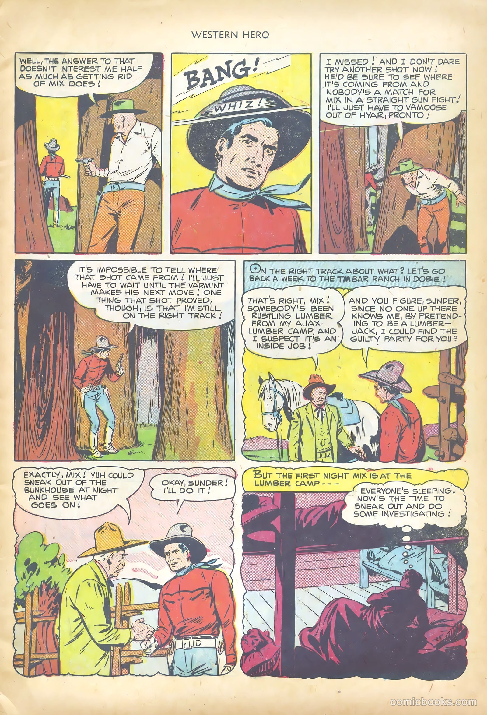 Tom Mix #113 (1953) — page 17 of 28