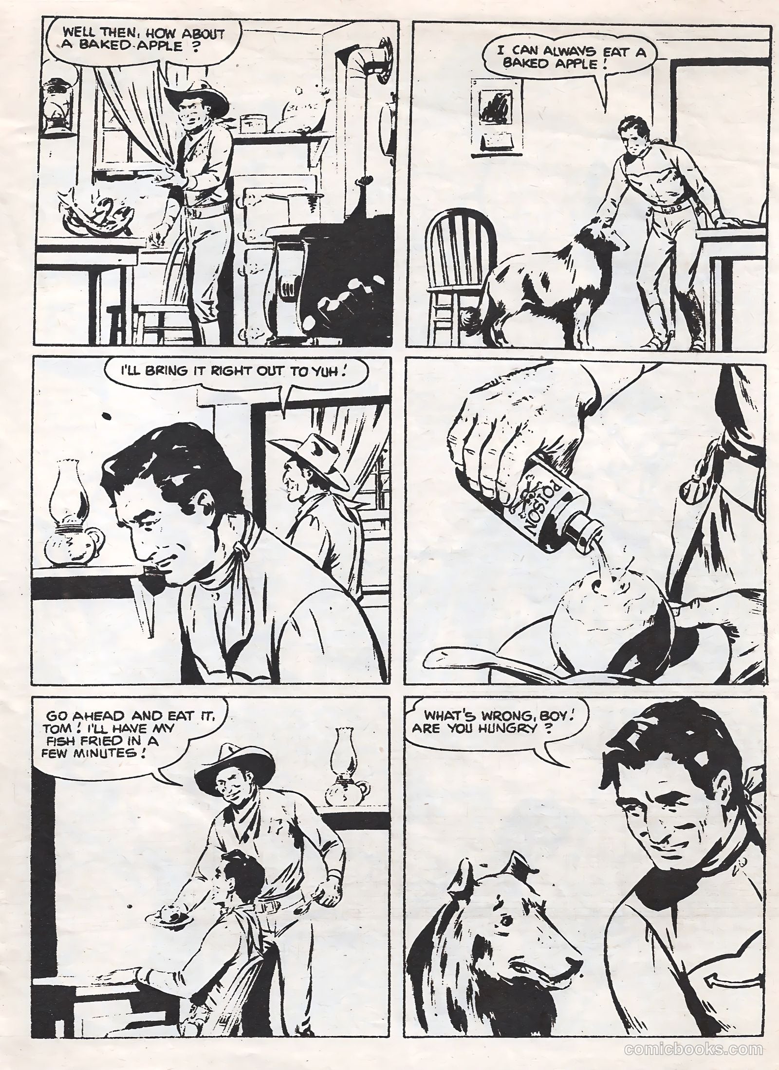 Tom Mix #113 (1953) — page 21 of 28