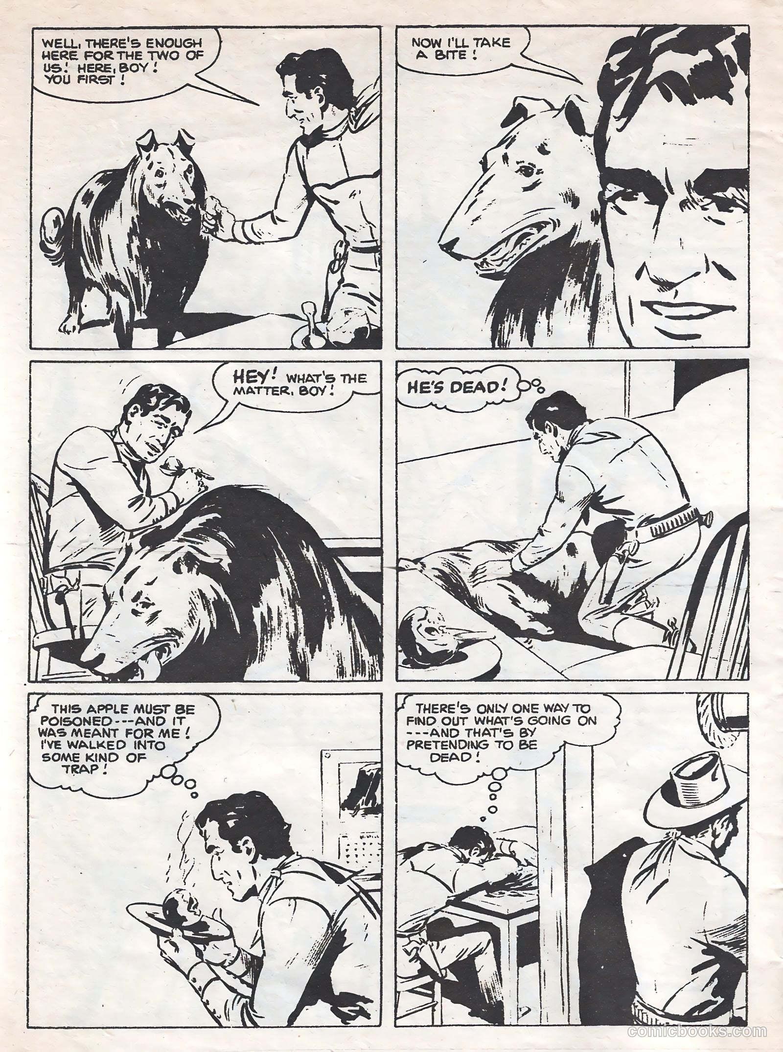 Tom Mix #113 (1953) — page 22 of 28
