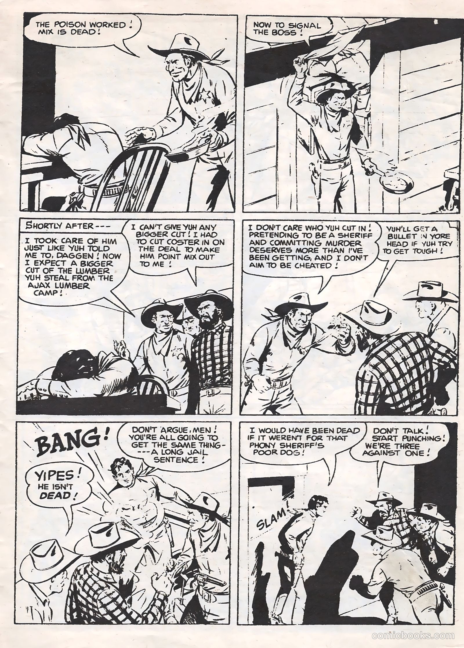Tom Mix #113 (1953) — page 23 of 28