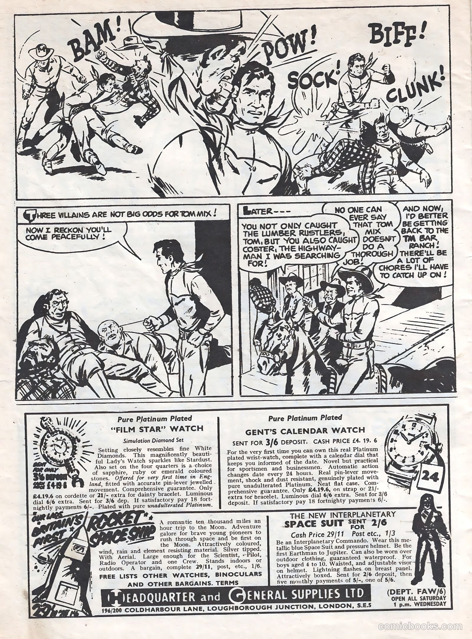 Tom Mix #113 (1953) — page 24 of 28