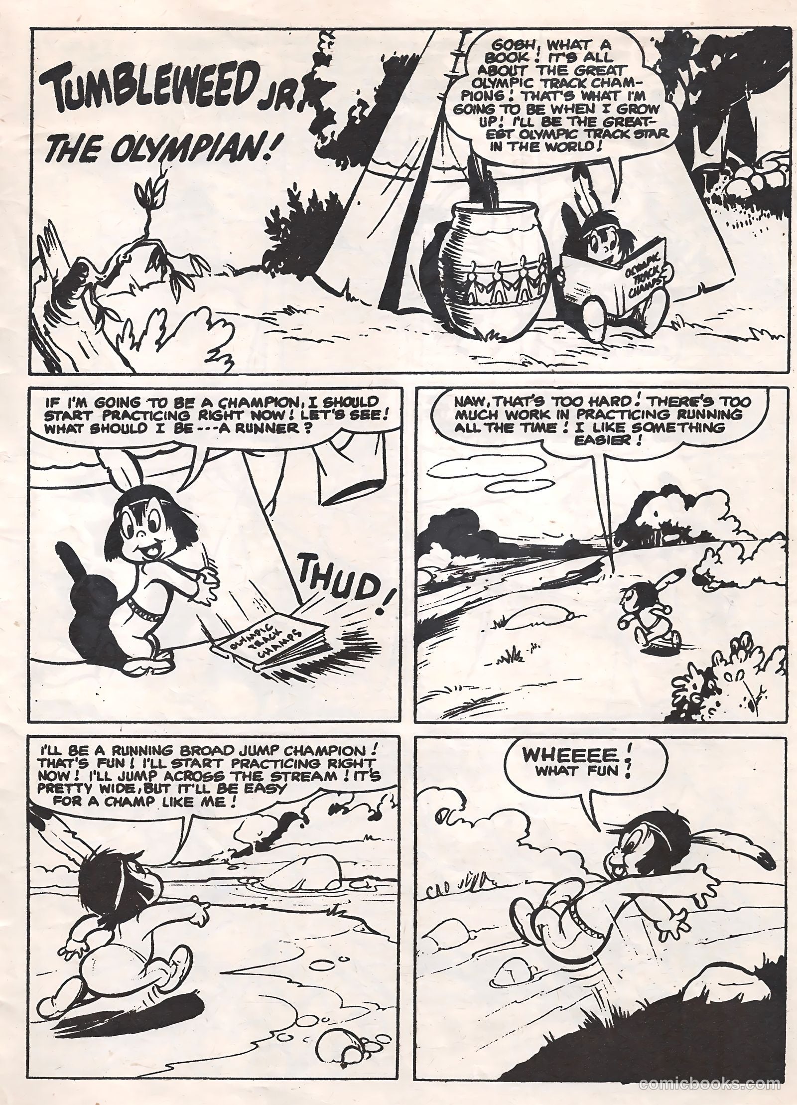 Tom Mix #113 (1953) — page 25 of 28