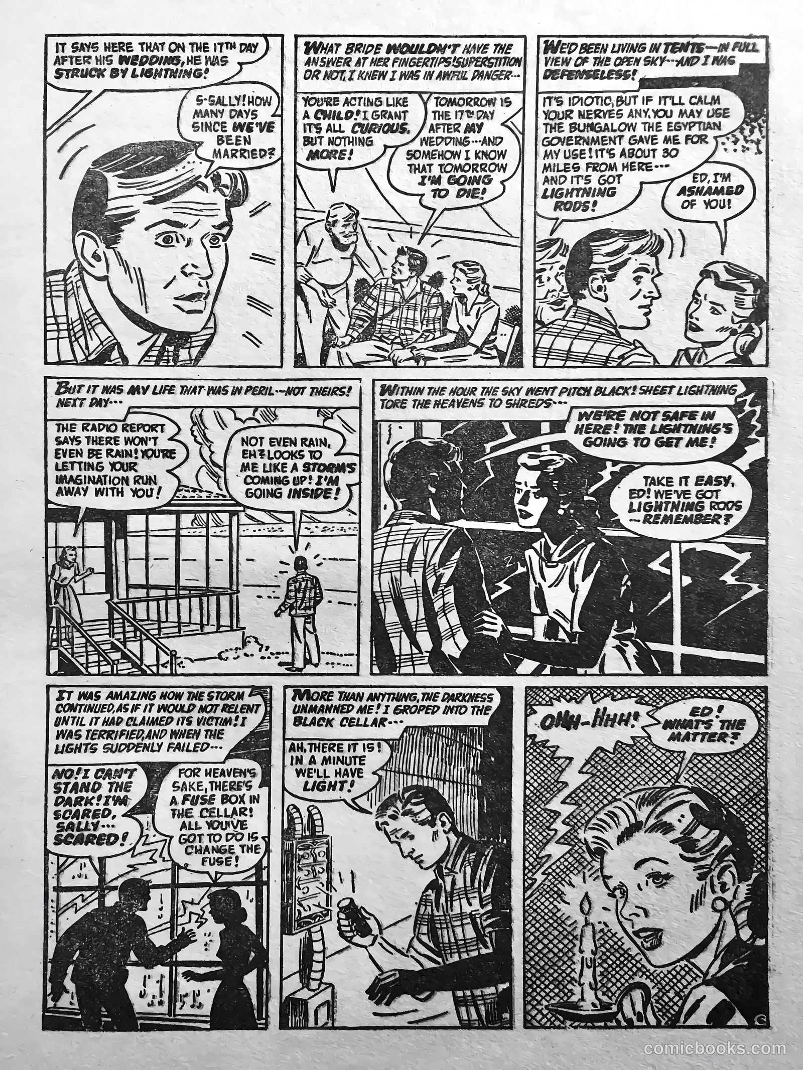 Eerie Tales #1 (1959) — page 62 of 68