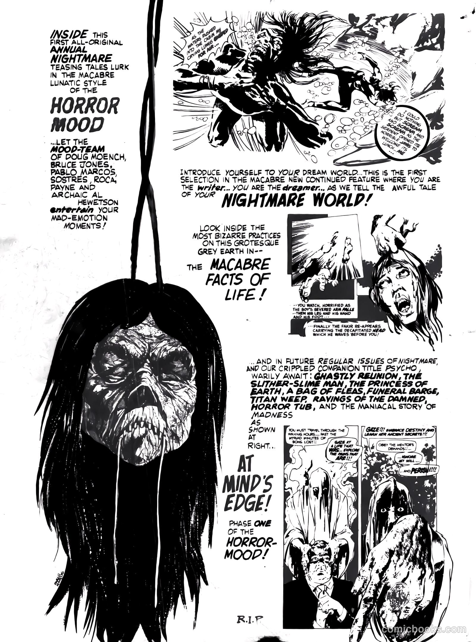Nightmare #1972 (1972) — page 64 of 64