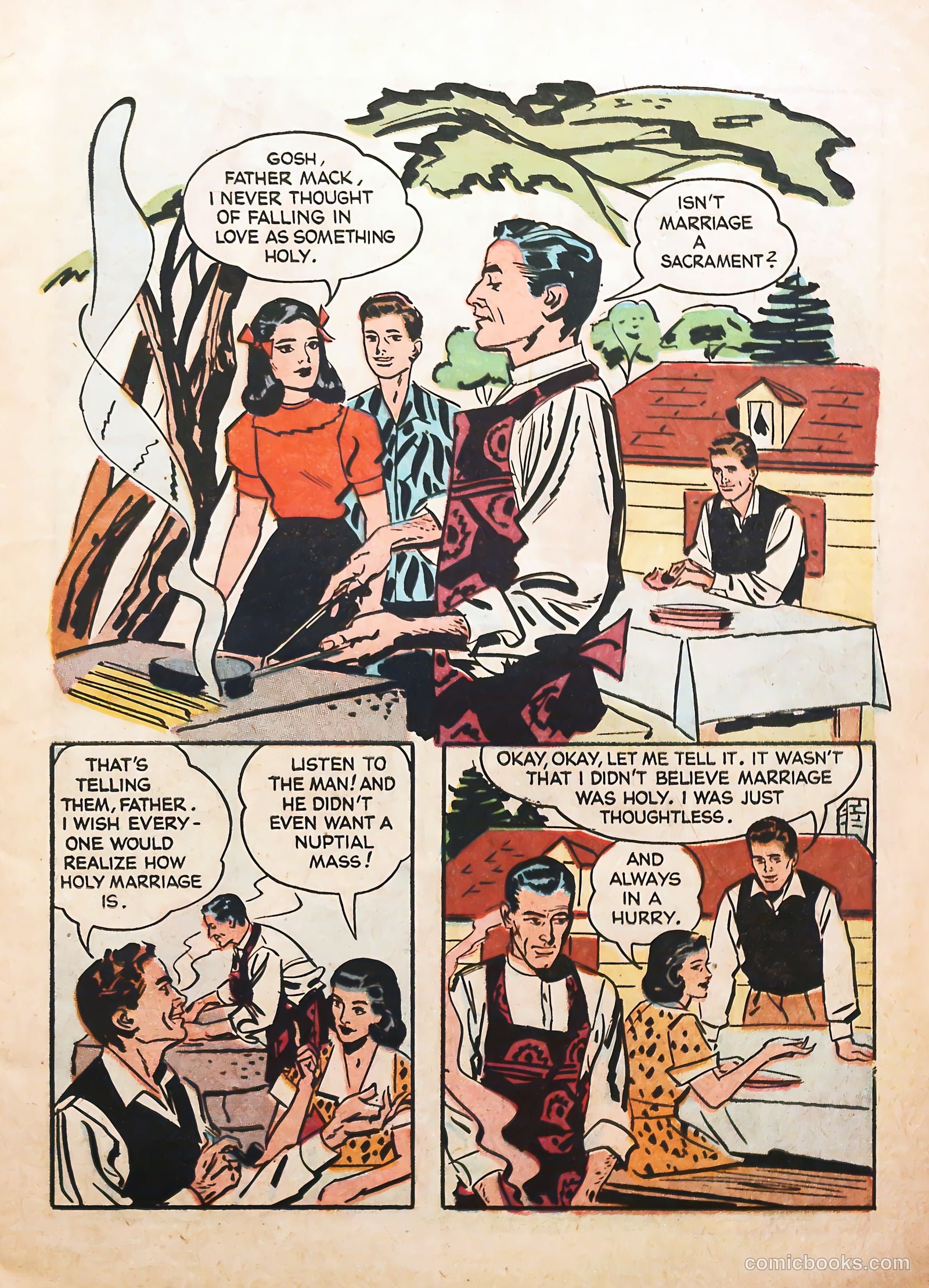 The Great Sacrament #1 (1953) — page 13 of 35