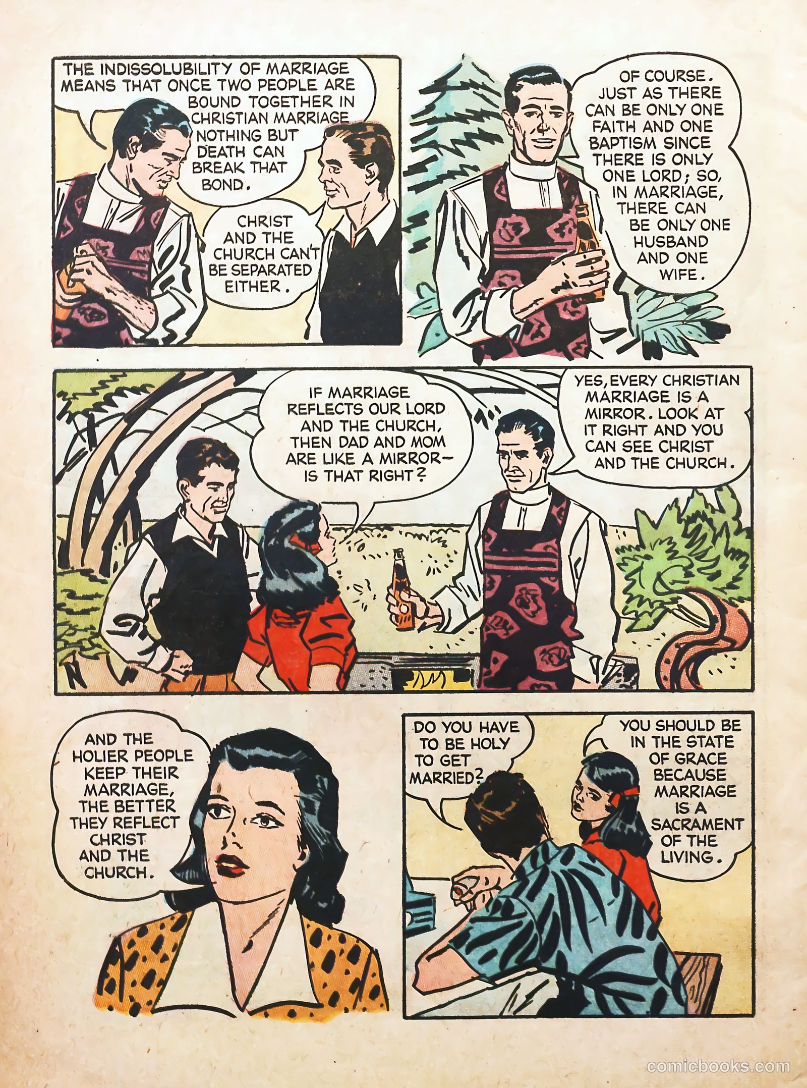The Great Sacrament #1 (1953) — page 32 of 35