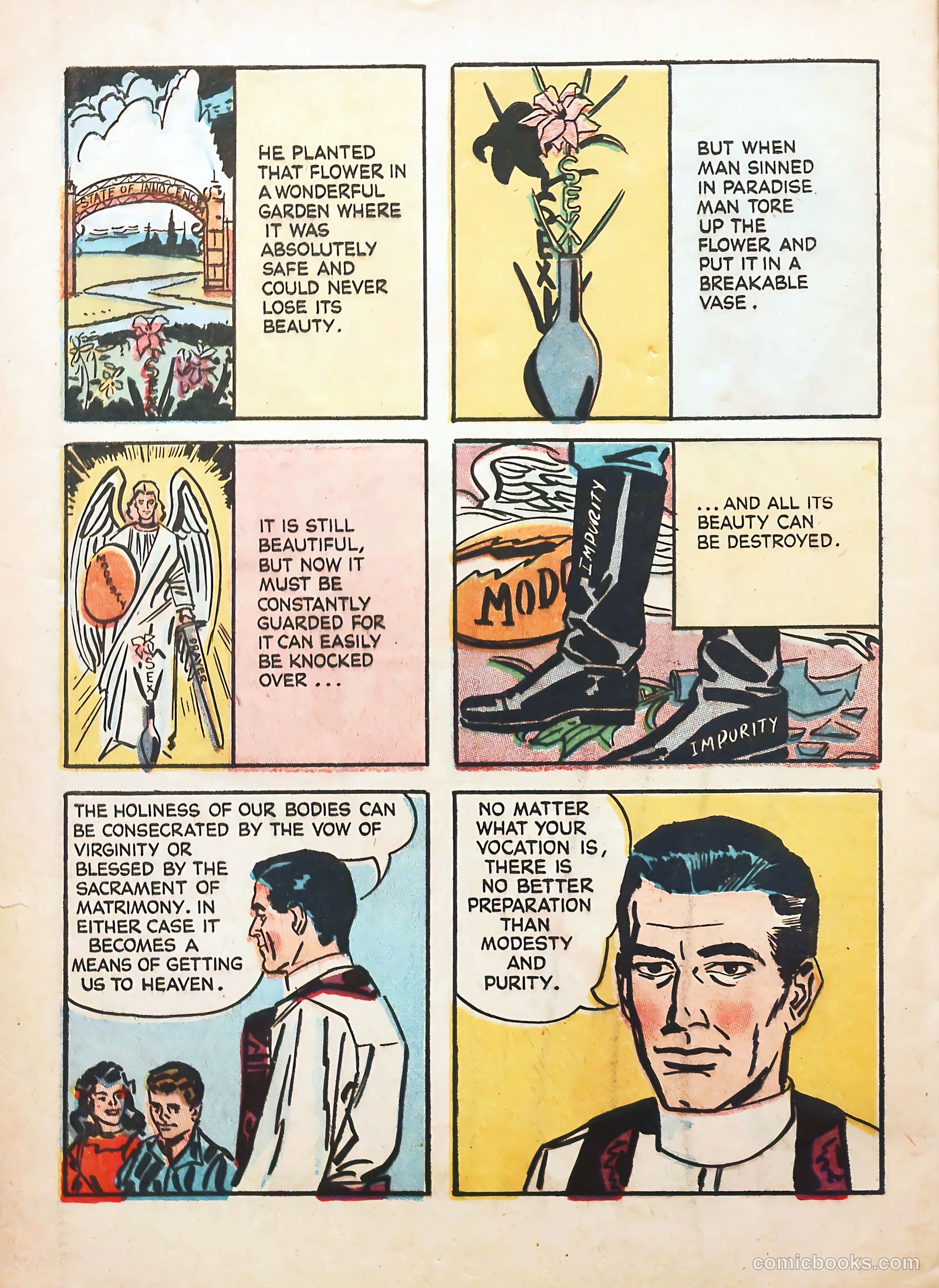 The Great Sacrament #1 (1953) — page 34 of 35