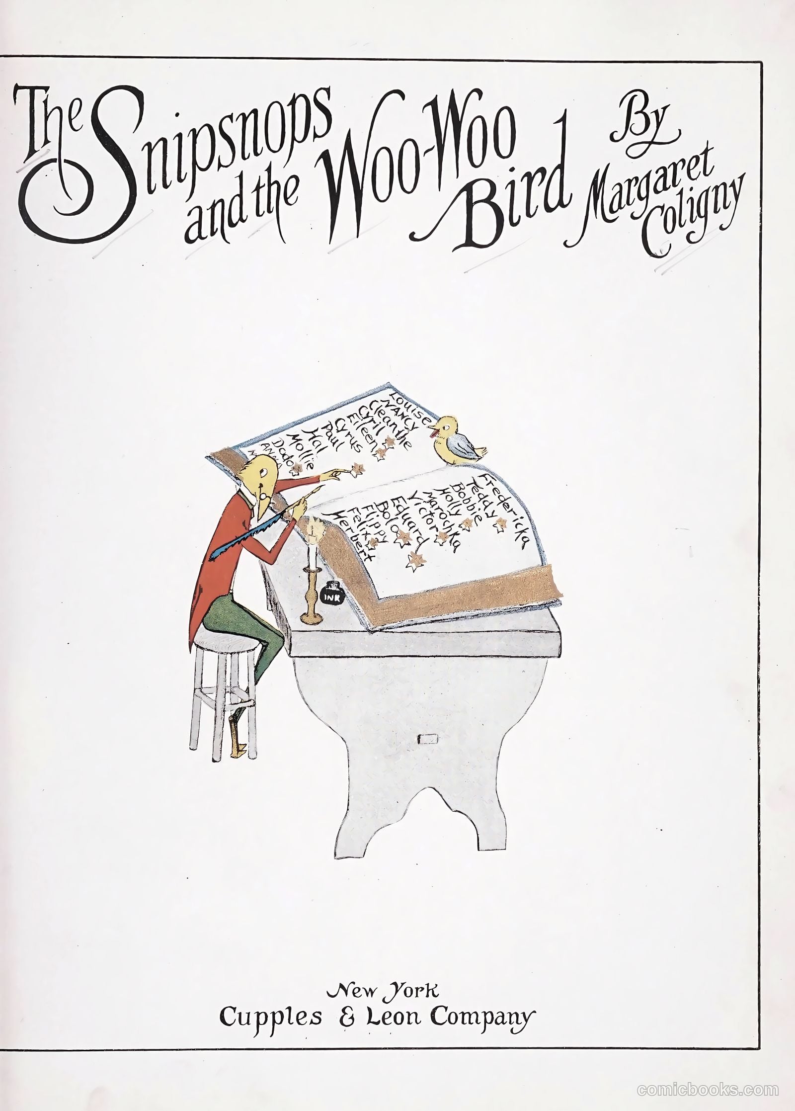 Snipsnops and the Woo-Woo Bird #1