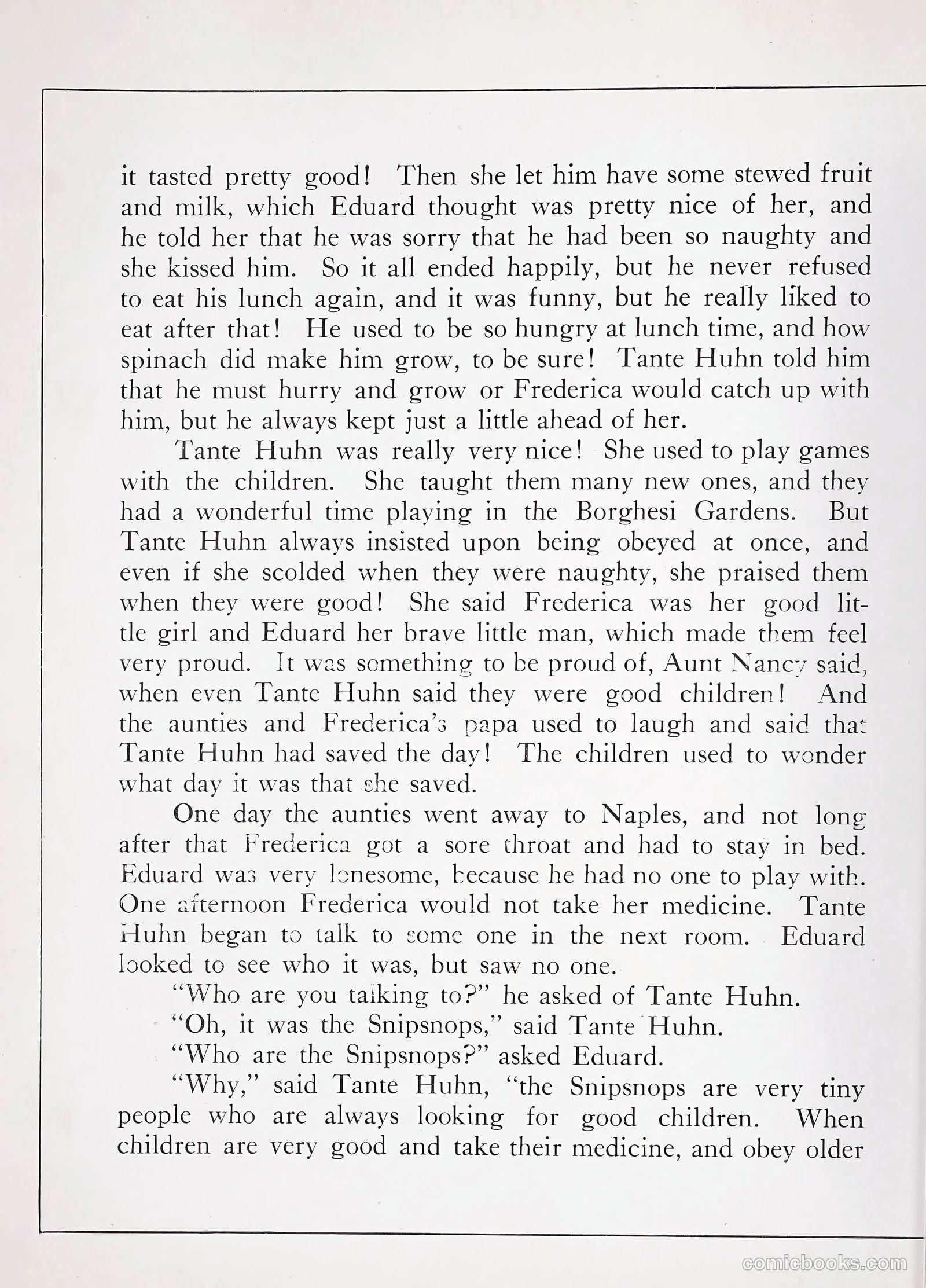 Snipsnops and the Woo-Woo Bird #1 — page 11 of 47