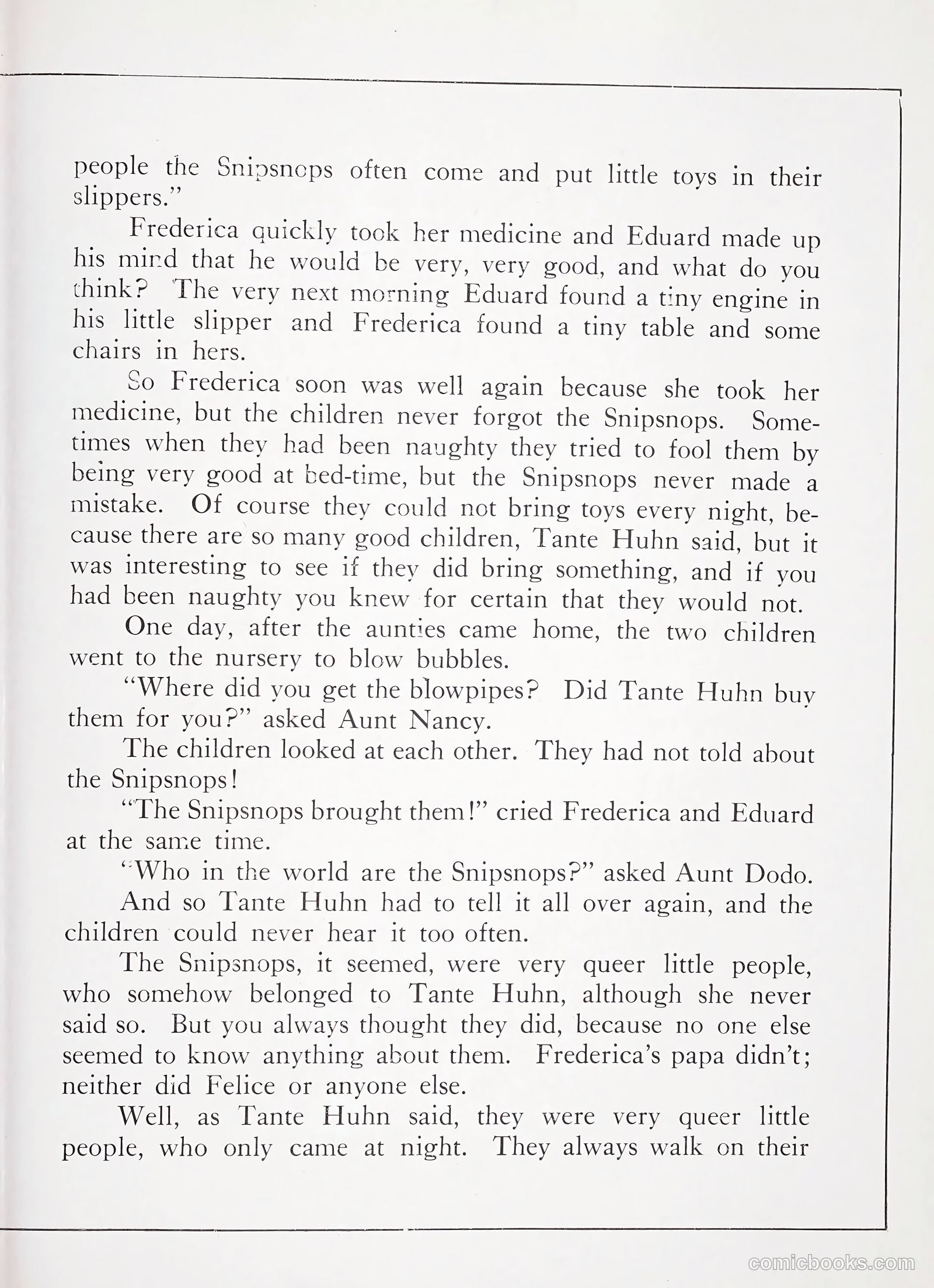 Snipsnops and the Woo-Woo Bird #1 — page 12 of 47