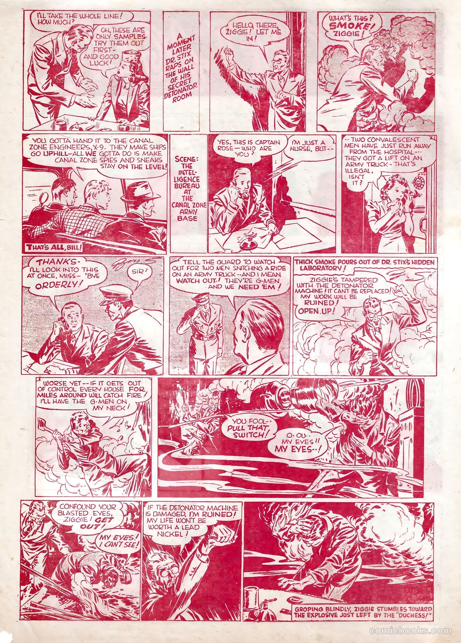 Secret Agent X-9 #5 (1990) — page 2 of 16