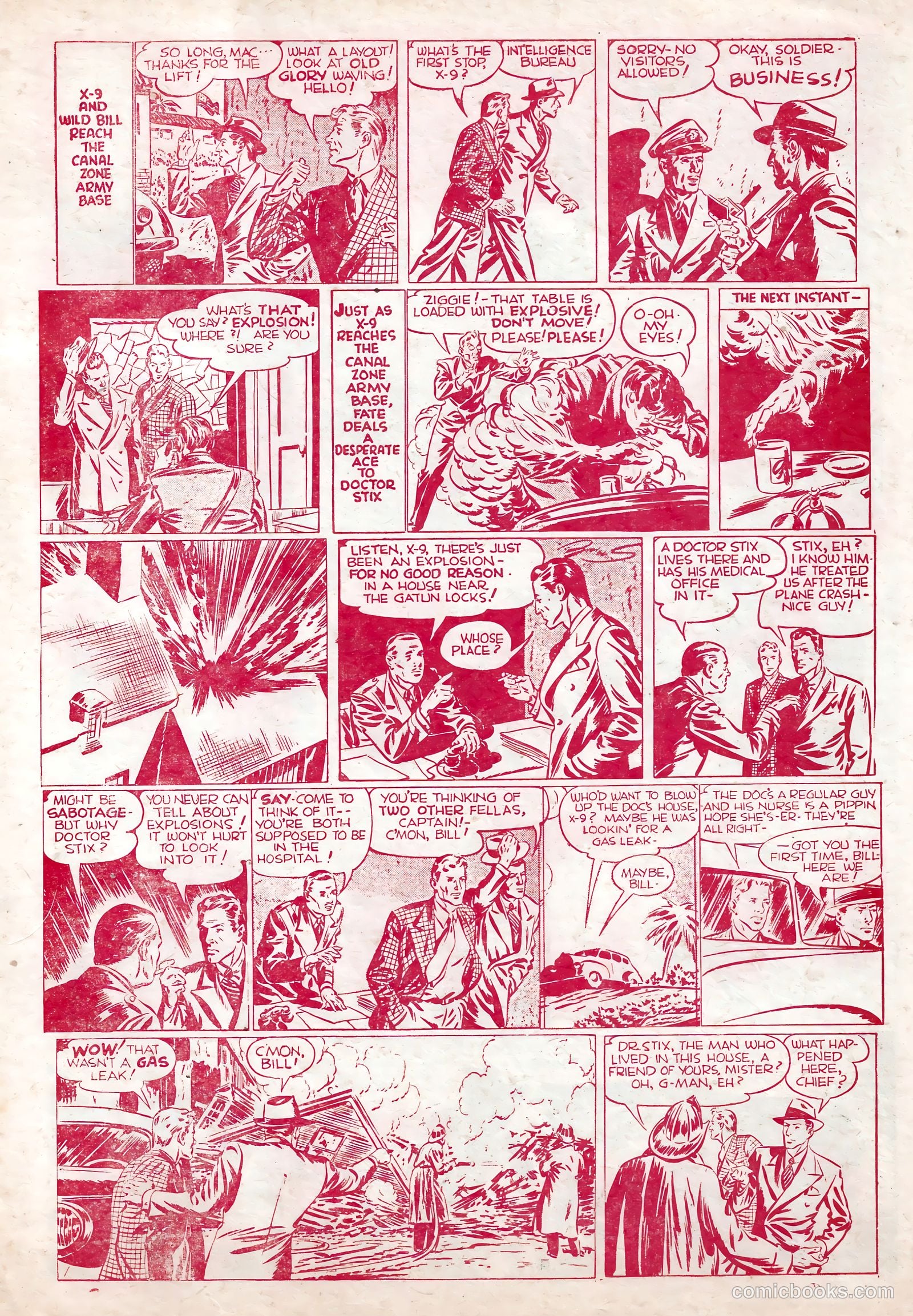 Secret Agent X-9 #5 (1990) — page 3 of 16