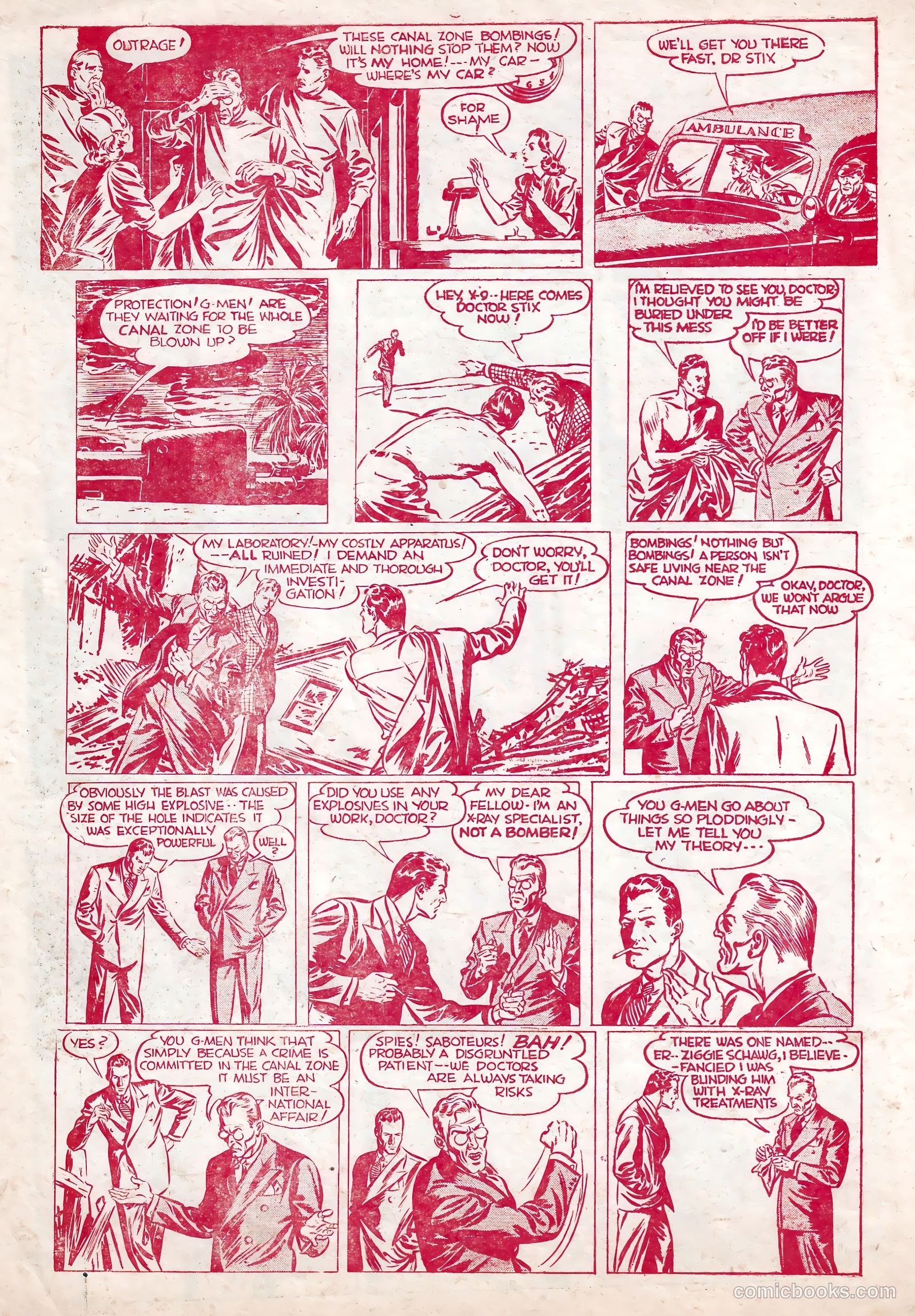 Secret Agent X-9 #5 (1990) — page 6 of 16