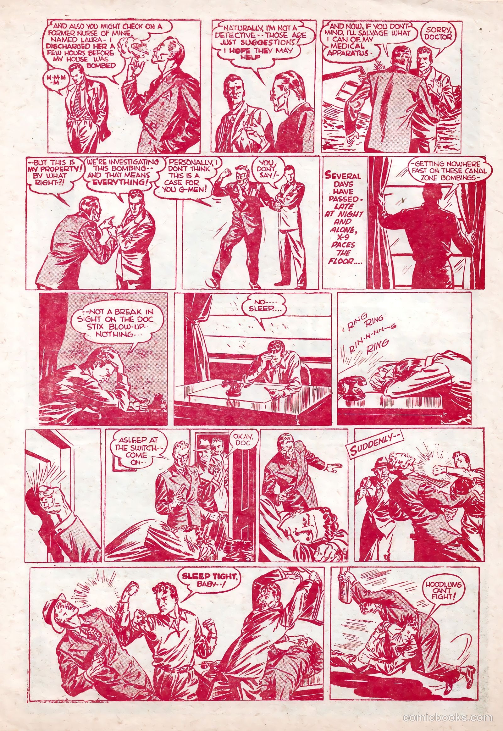 Secret Agent X-9 #5 (1990) — page 7 of 16