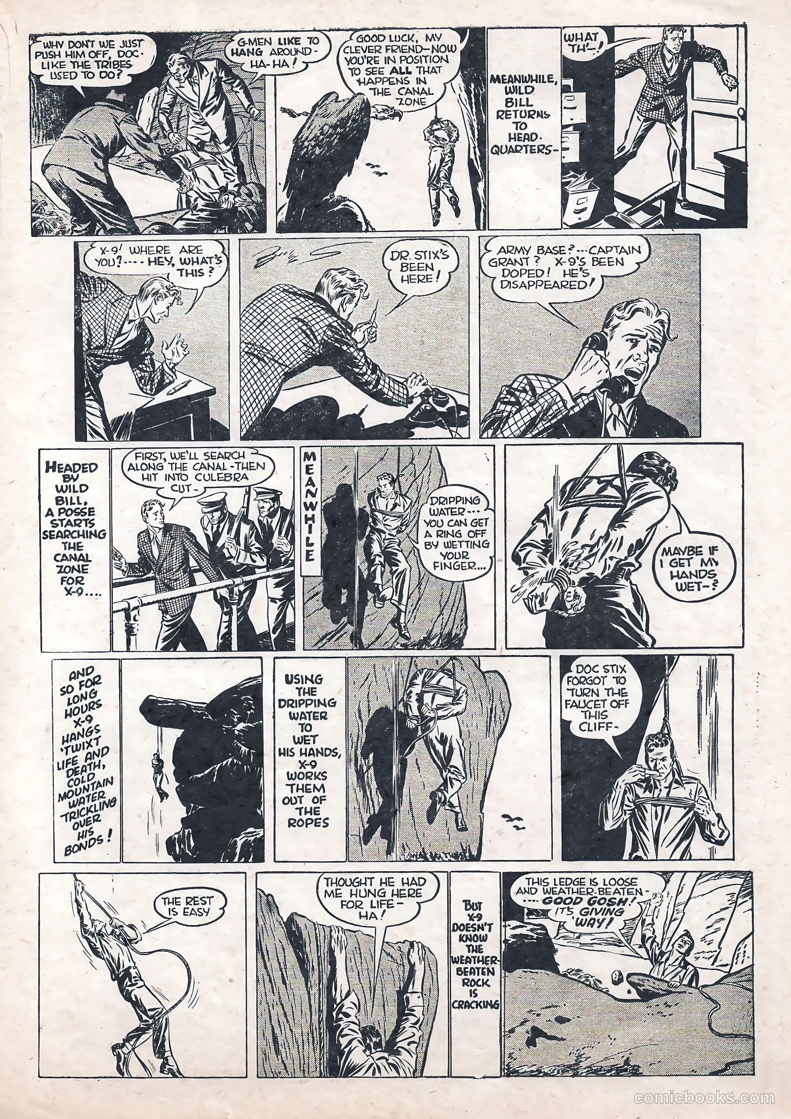 Secret Agent X-9 #5 (1990) — page 9 of 16