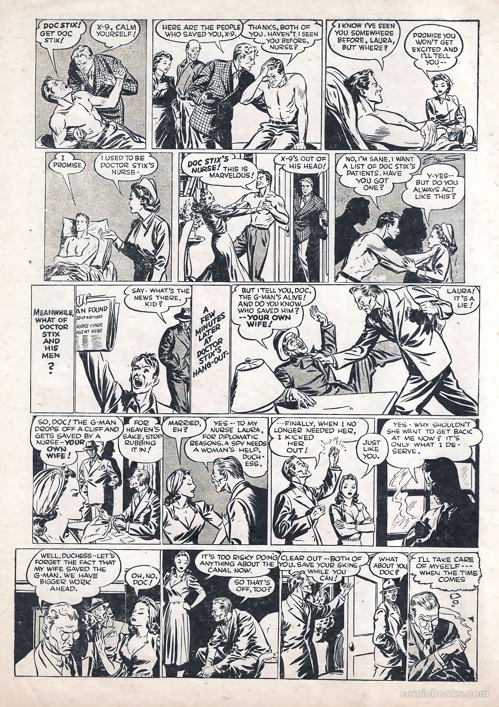 Secret Agent X-9 #5 (1990) — page 12 of 16