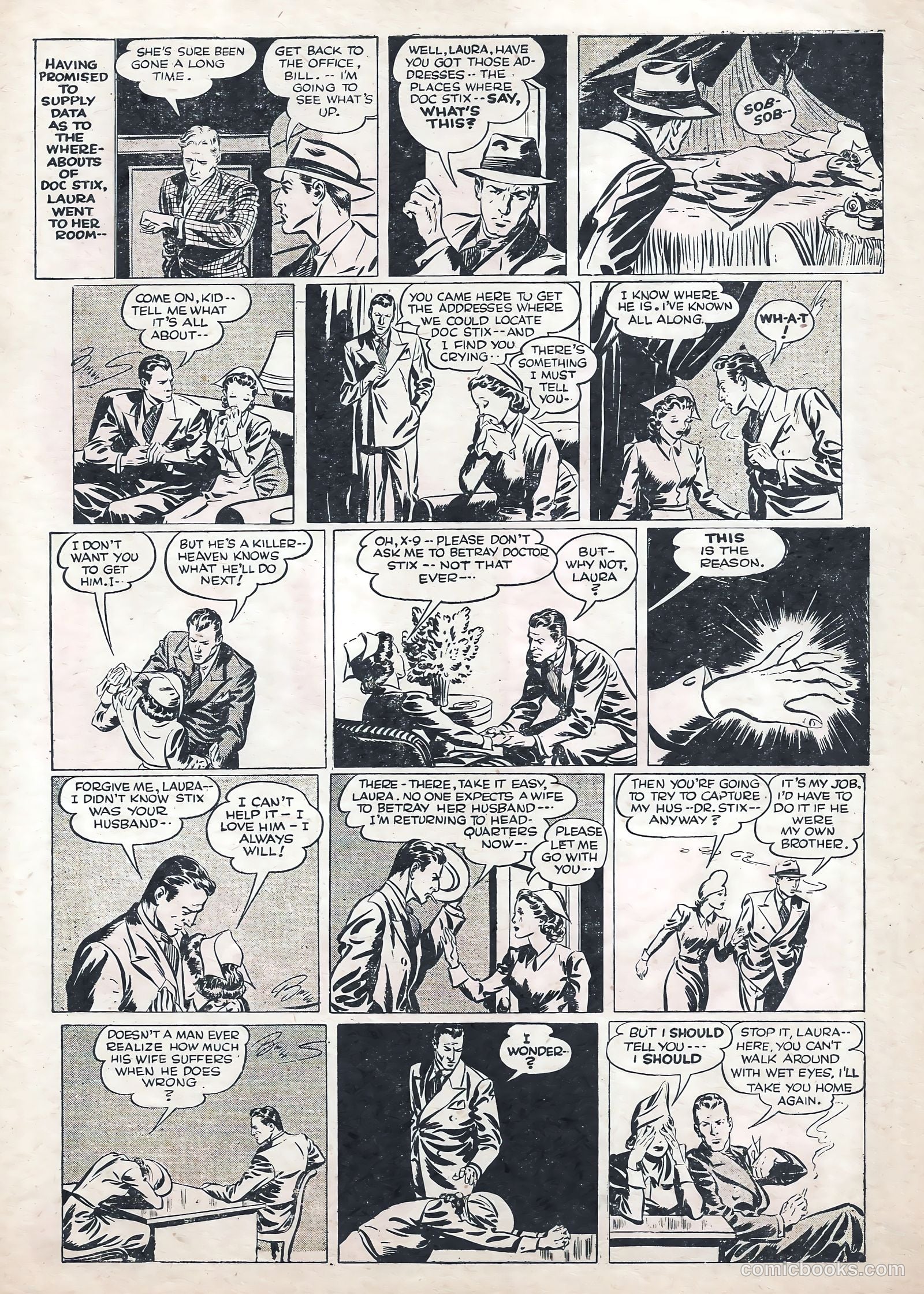 Secret Agent X-9 #5 (1990) — page 13 of 16