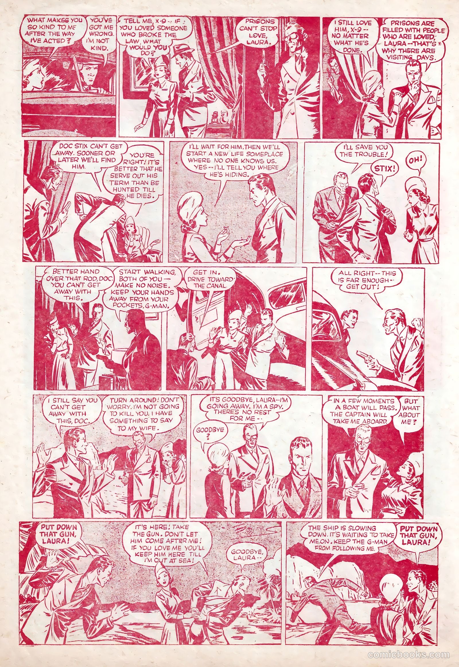 Secret Agent X-9 #5 (1990) — page 14 of 16