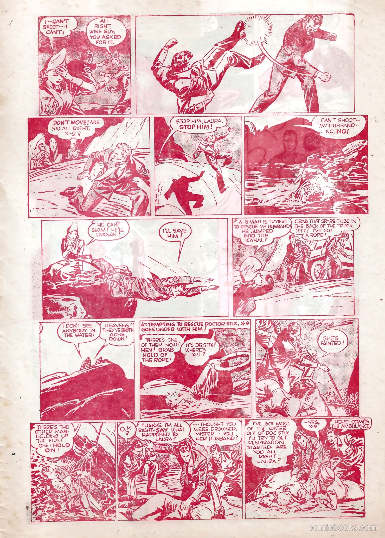 Secret Agent X-9 #5 (1990) — page 15 of 16