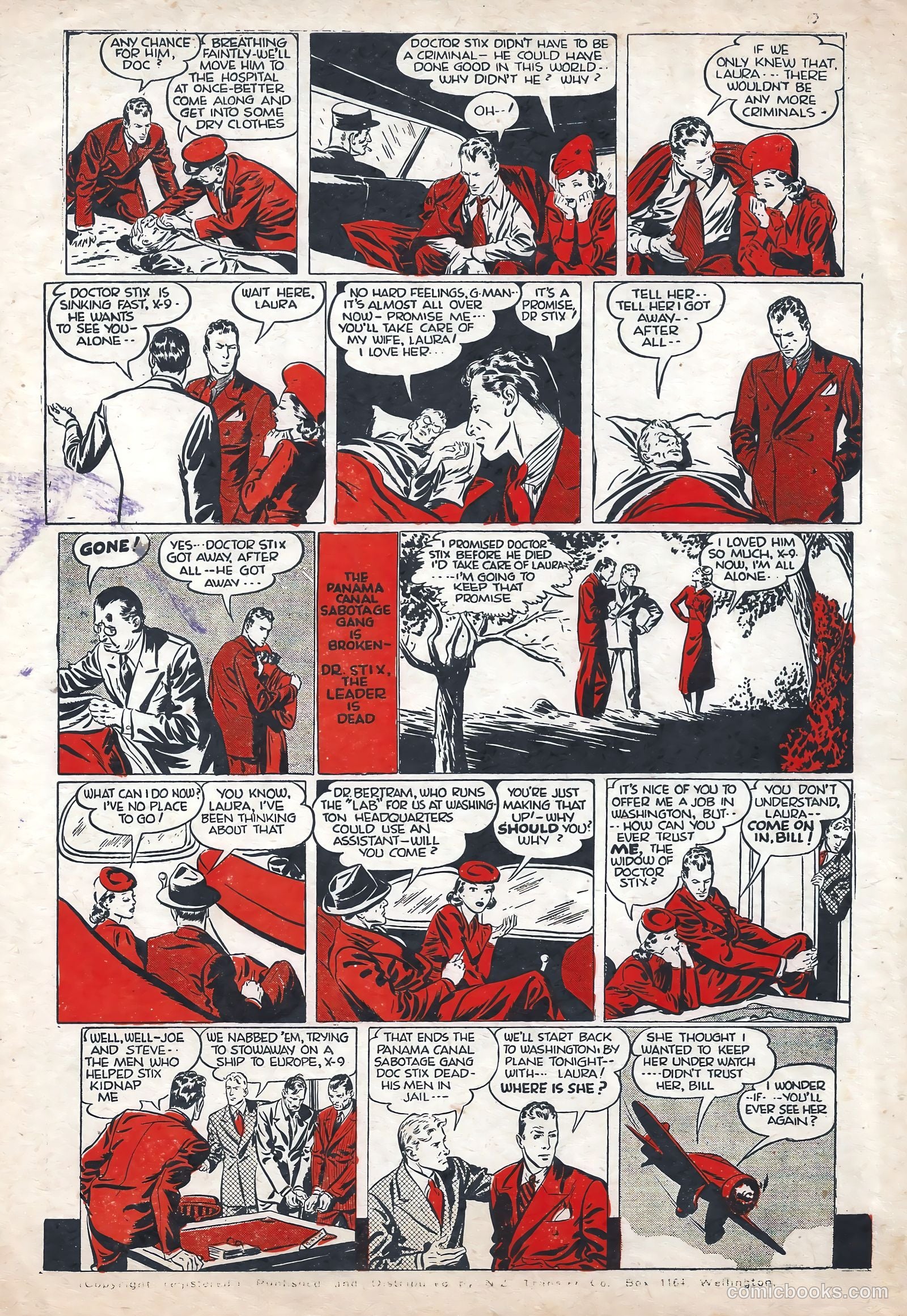 Secret Agent X-9 #5 (1990) — page 16 of 16