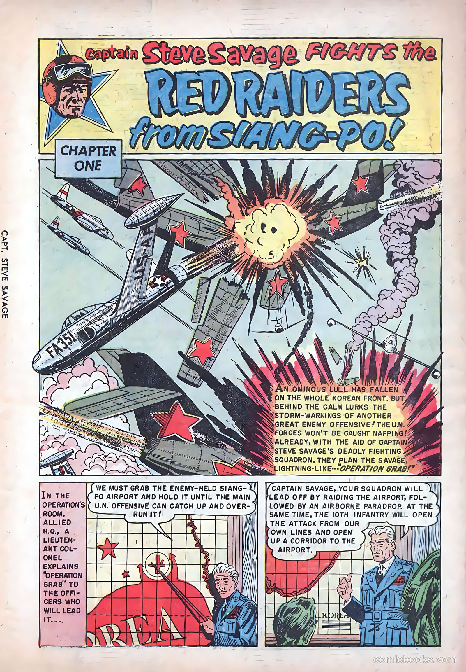 Captain Steve Savage v2 #8 — page 3 of 36