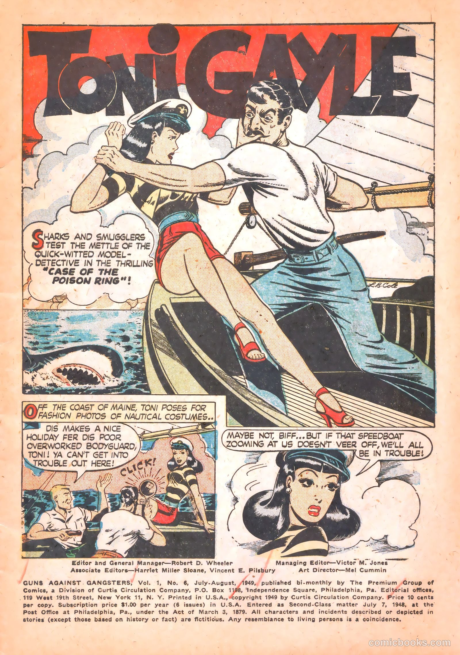 Guns Against Gangsters #6 (1948) — page 3 of 36