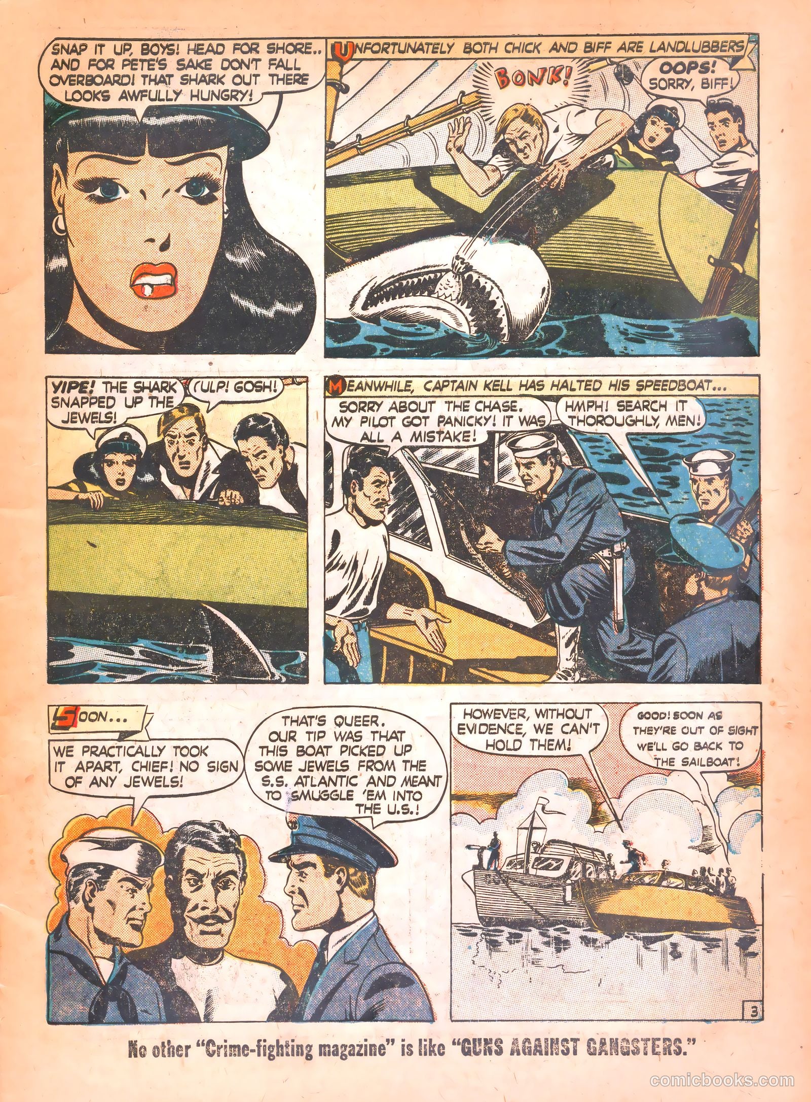Guns Against Gangsters #6 (1948) — page 5 of 36