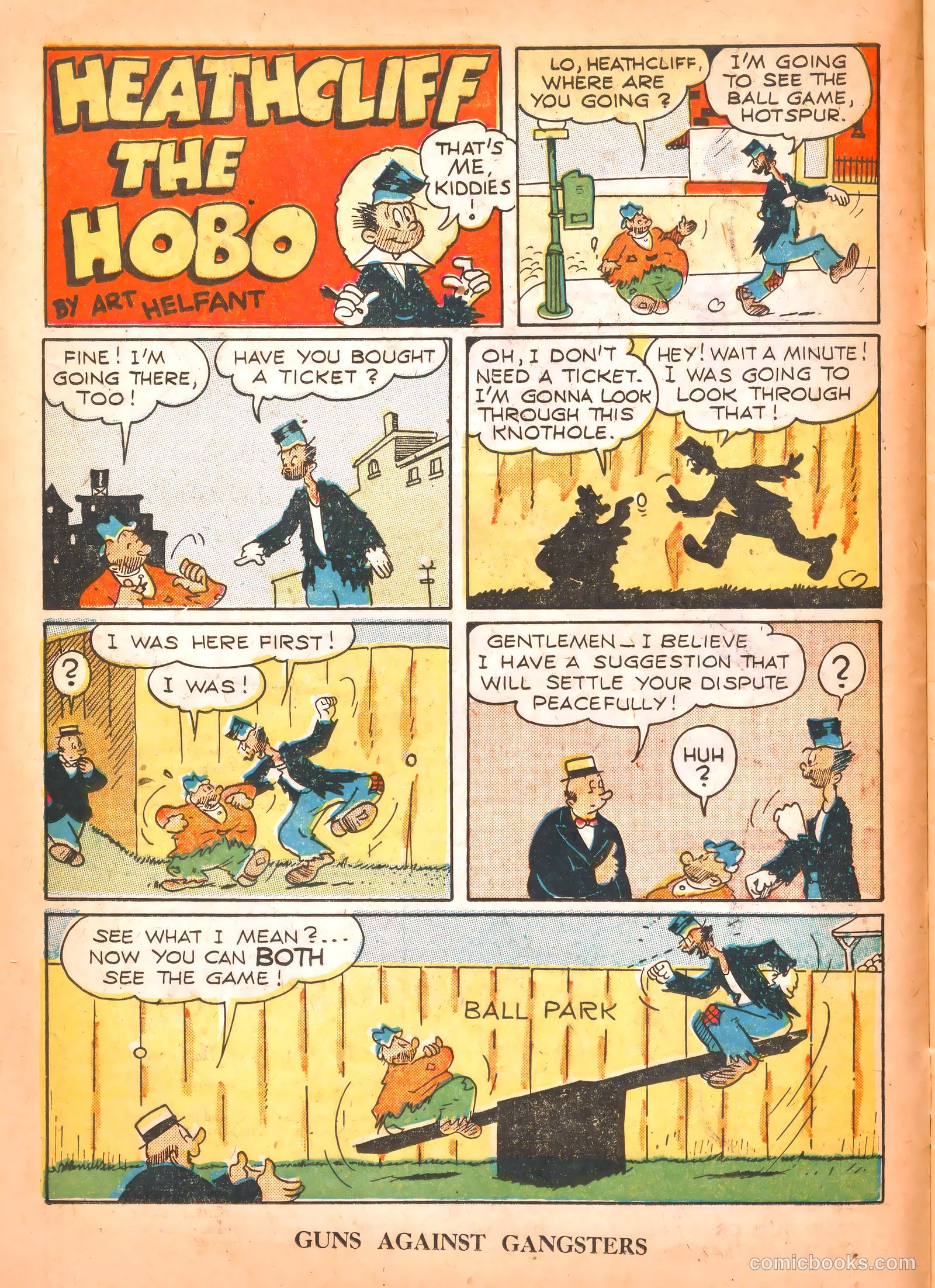 Guns Against Gangsters #6 (1948) — page 12 of 36