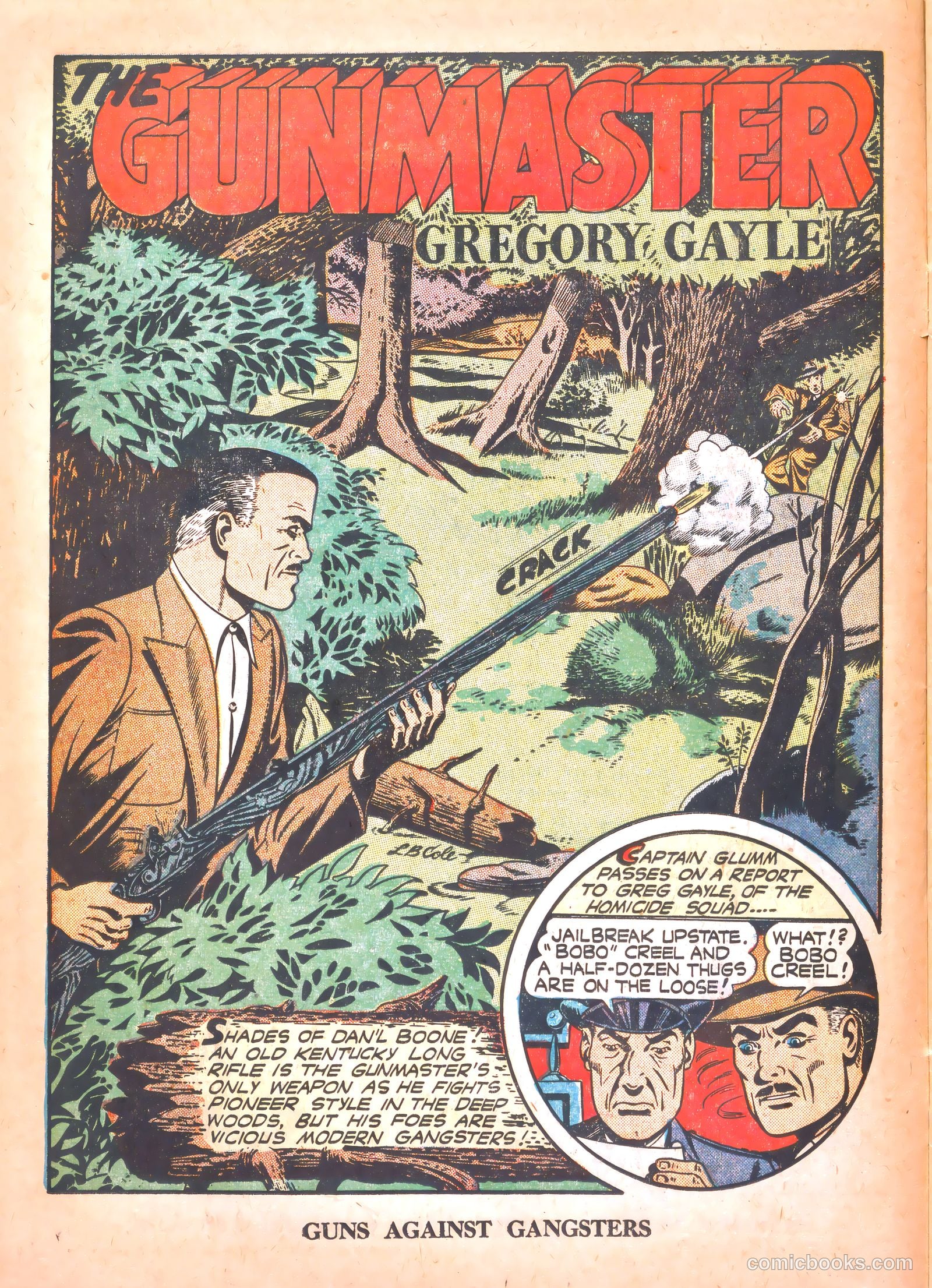 Guns Against Gangsters #6 (1948) — page 14 of 36