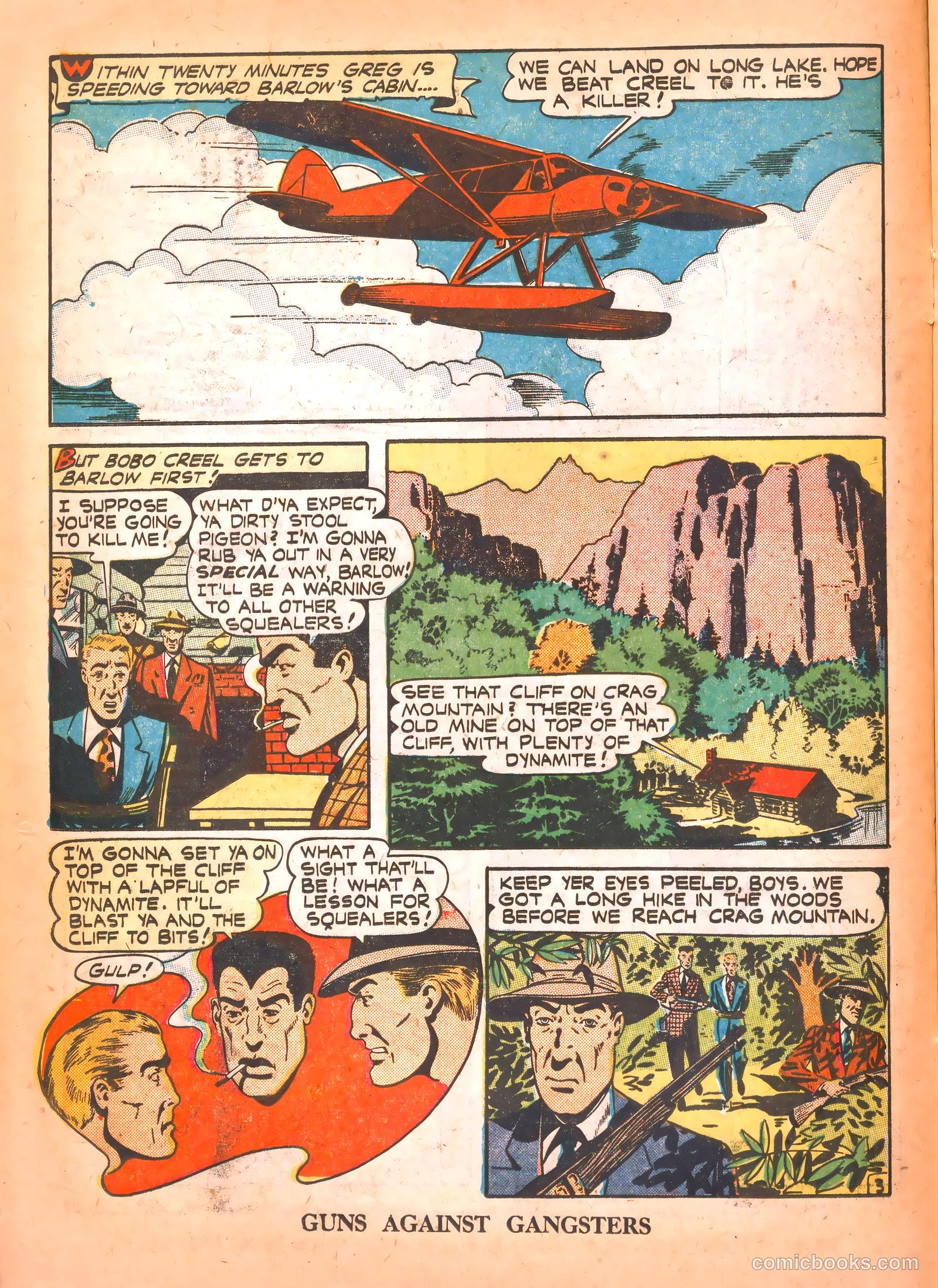 Guns Against Gangsters #6 (1948) — page 16 of 36