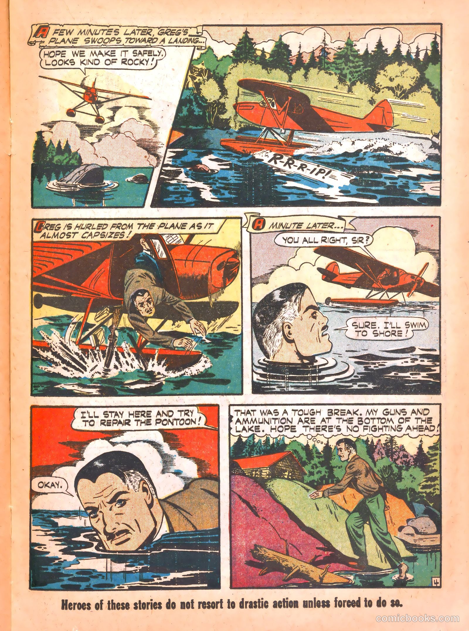 Guns Against Gangsters #6 (1948) — page 17 of 36