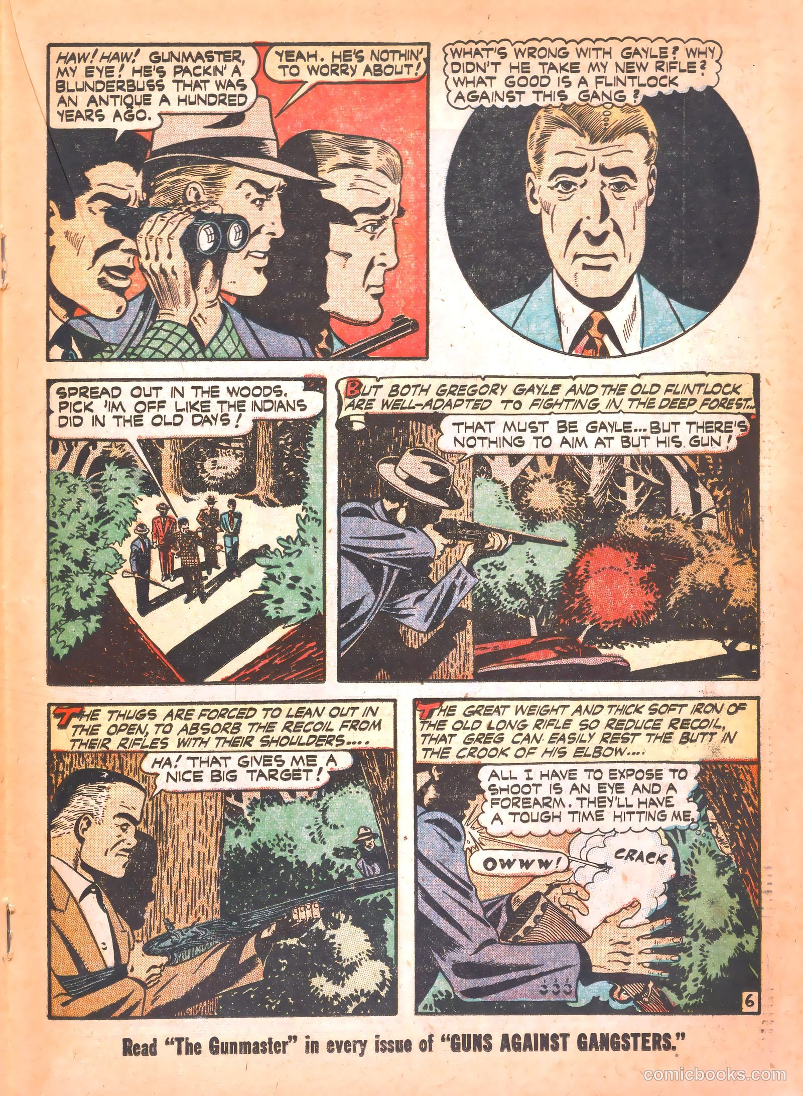 Guns Against Gangsters #6 (1948) — page 19 of 36