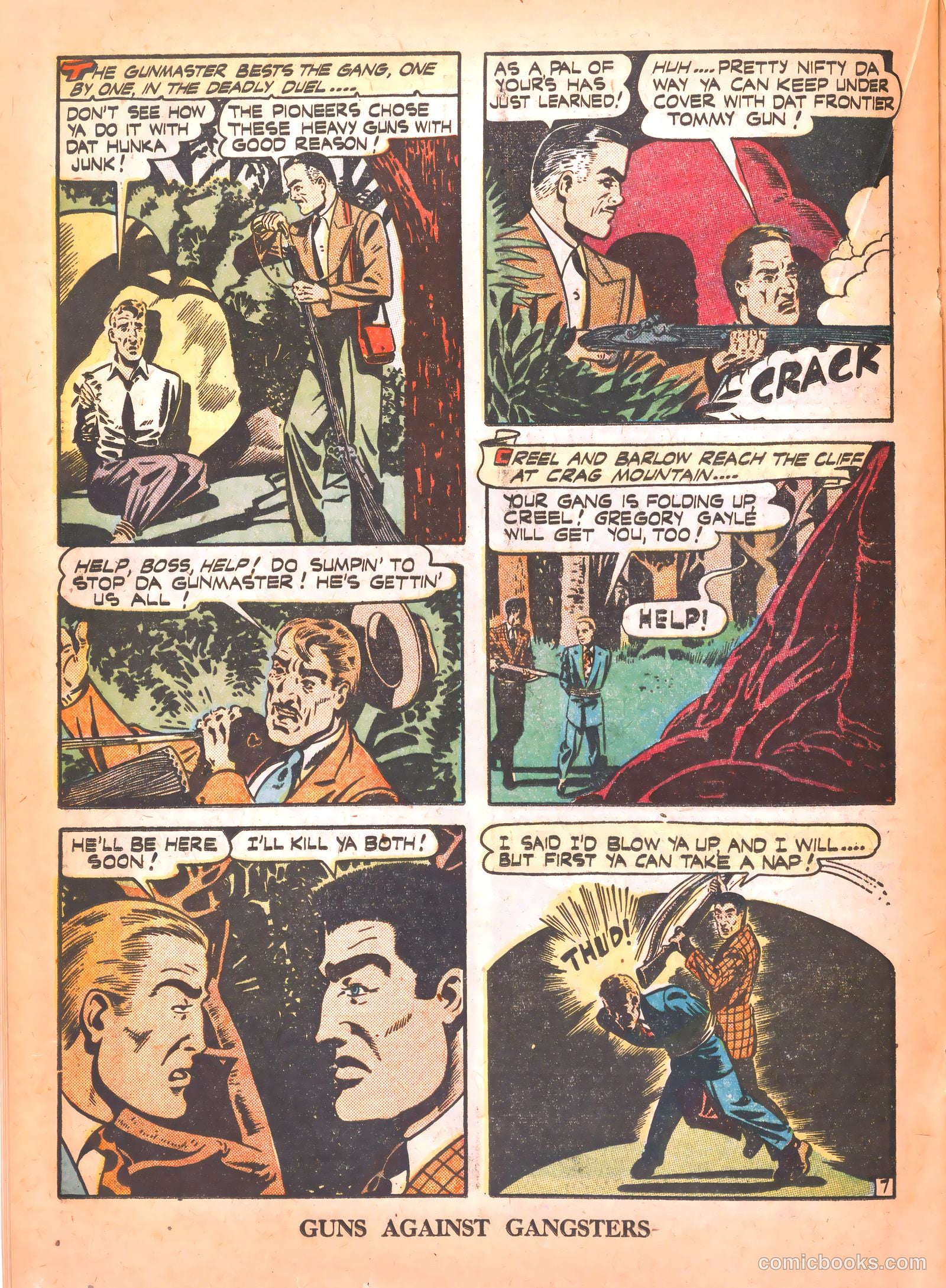 Guns Against Gangsters #6 (1948) — page 20 of 36