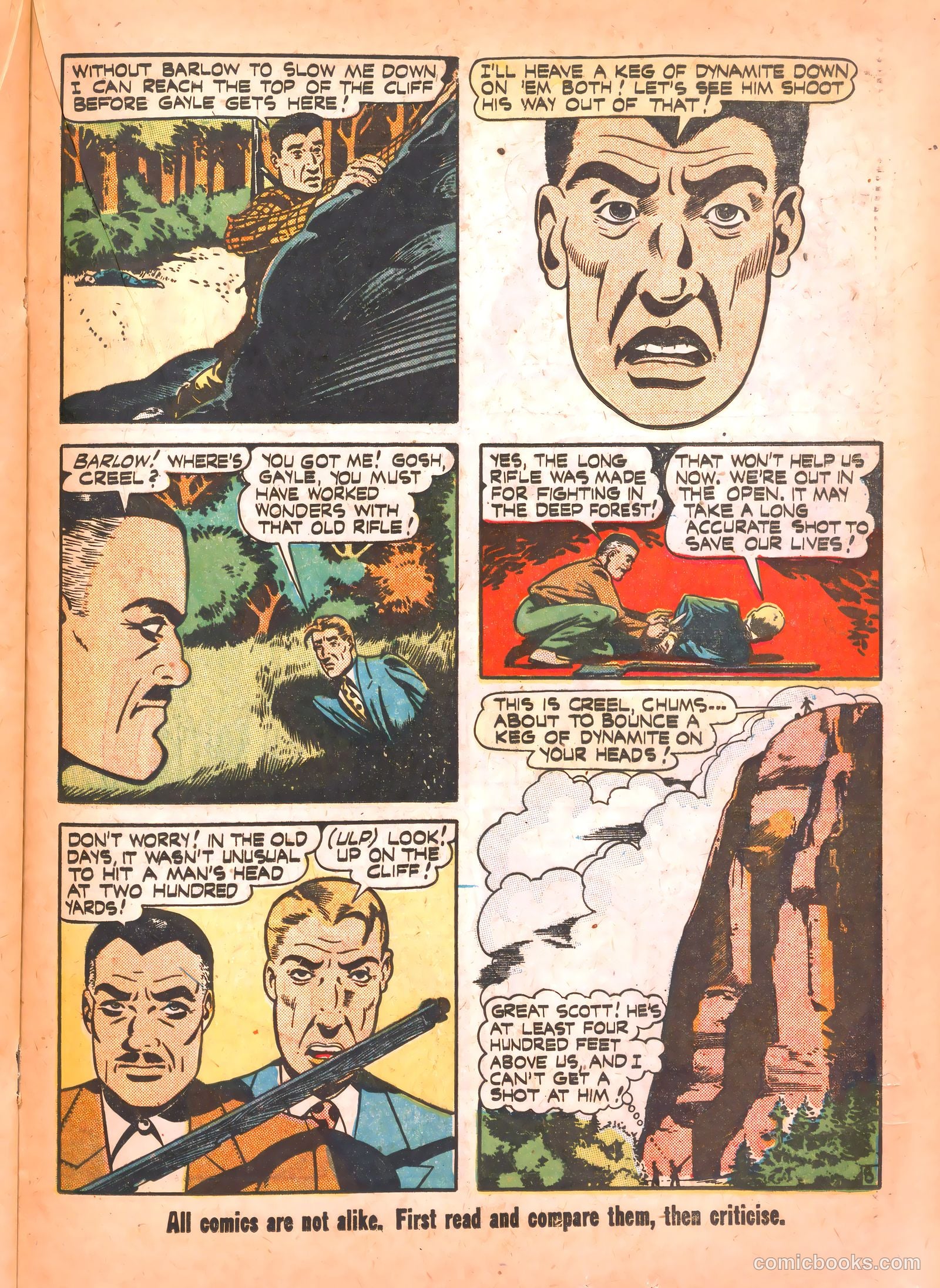 Guns Against Gangsters #6 (1948) — page 21 of 36