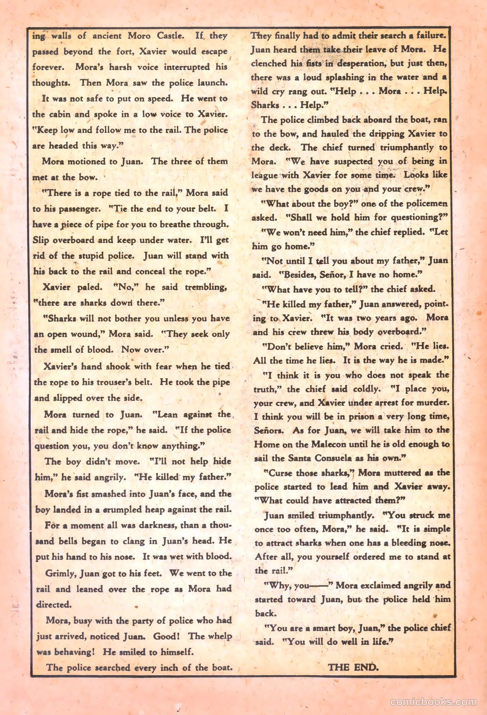 Guns Against Gangsters #6 (1948) — page 26 of 36