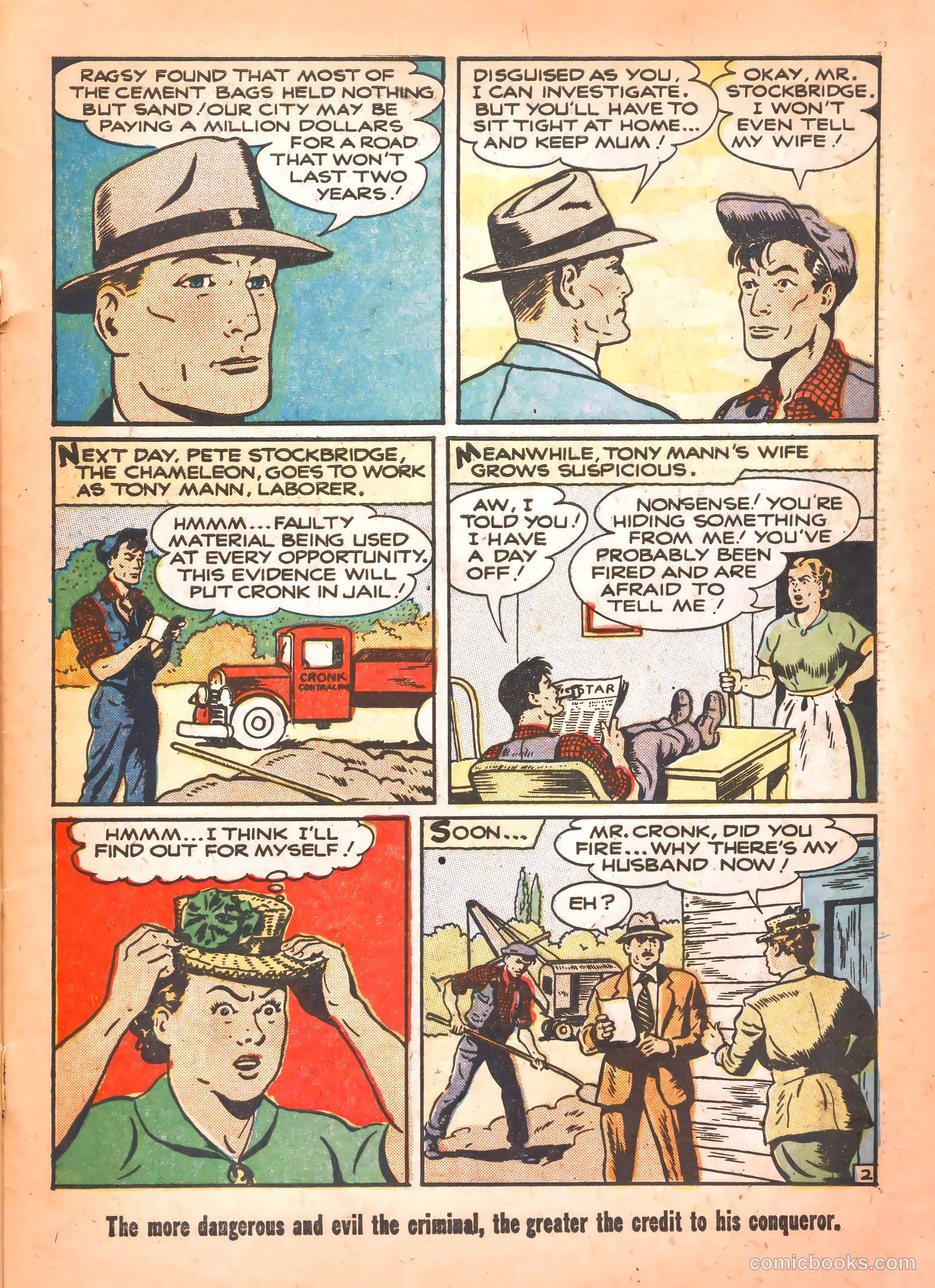 Guns Against Gangsters #6 (1948) — page 29 of 36