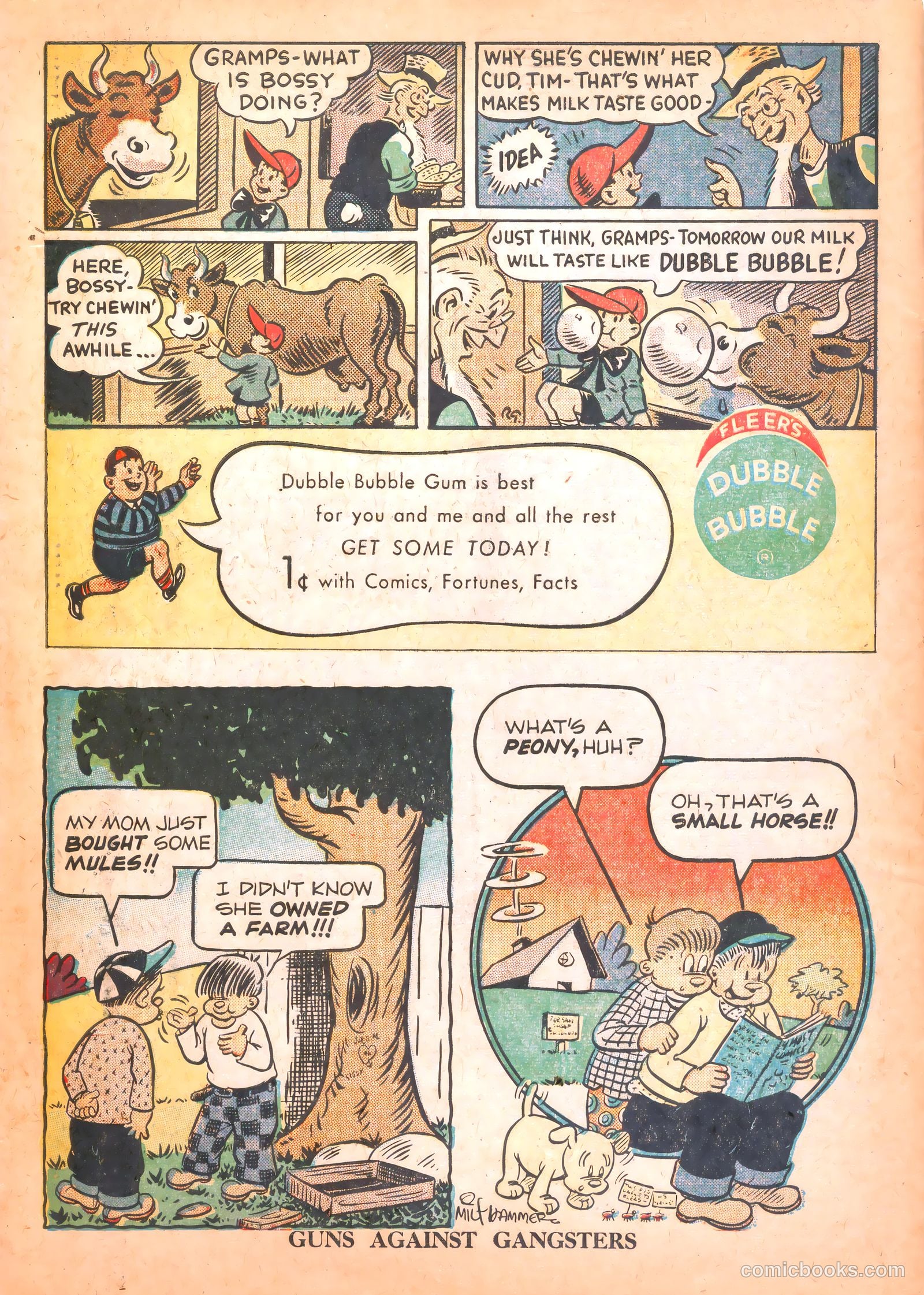 Guns Against Gangsters #6 (1948) — page 34 of 36
