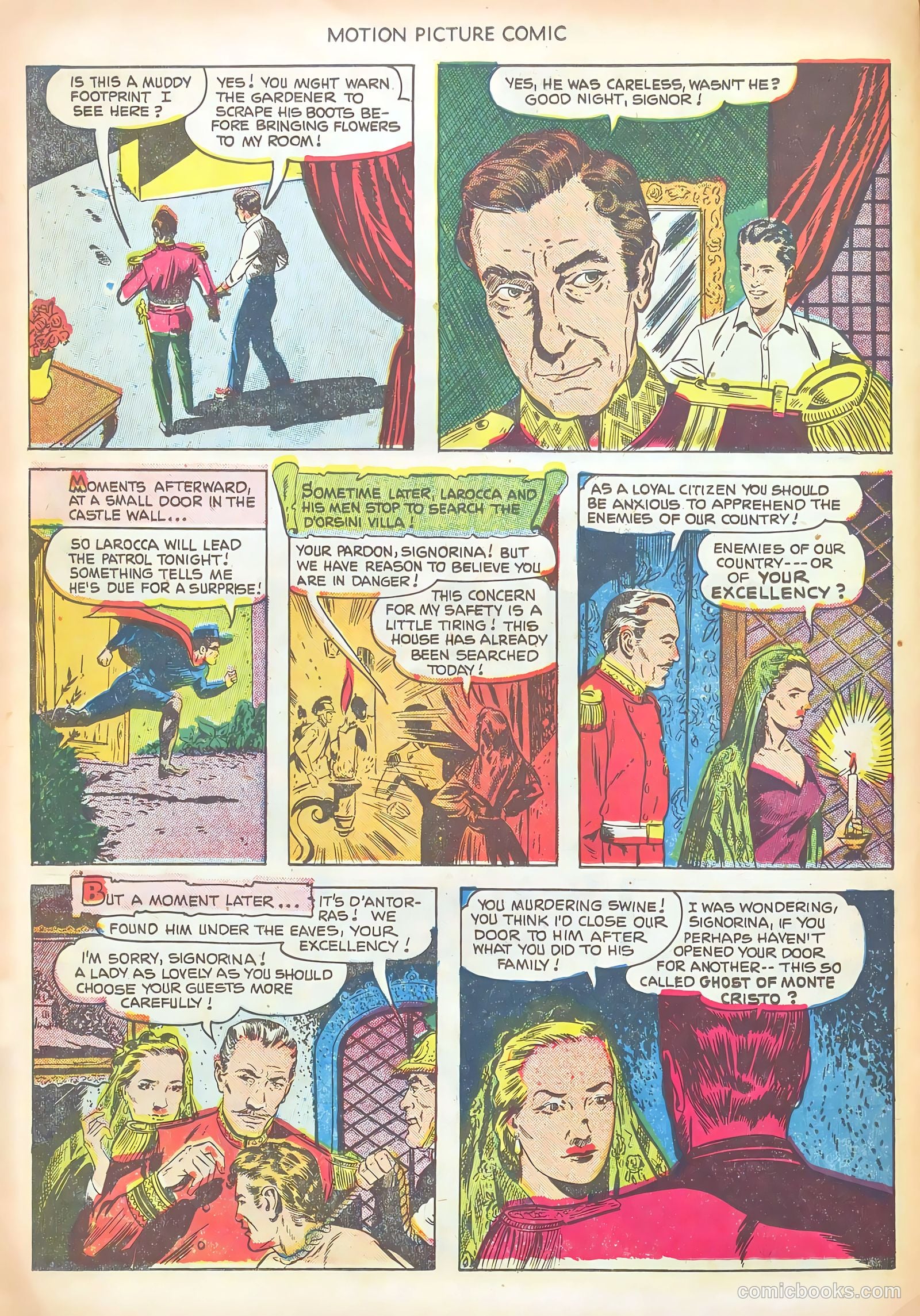 Motion Picture Comics 106 The Texas Rangers #1 — page 14 of 36