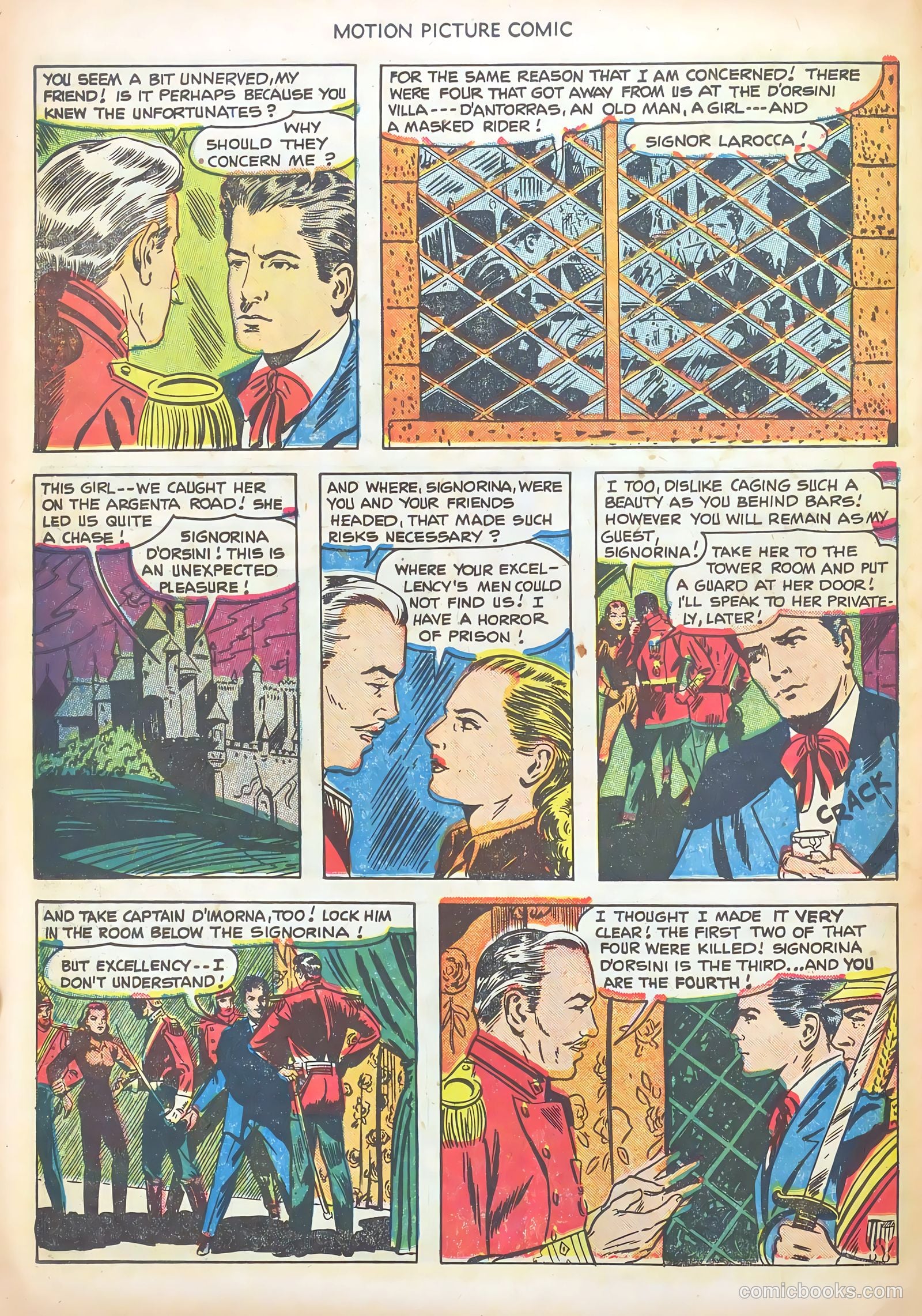 Motion Picture Comics 106 The Texas Rangers #1 — page 26 of 36