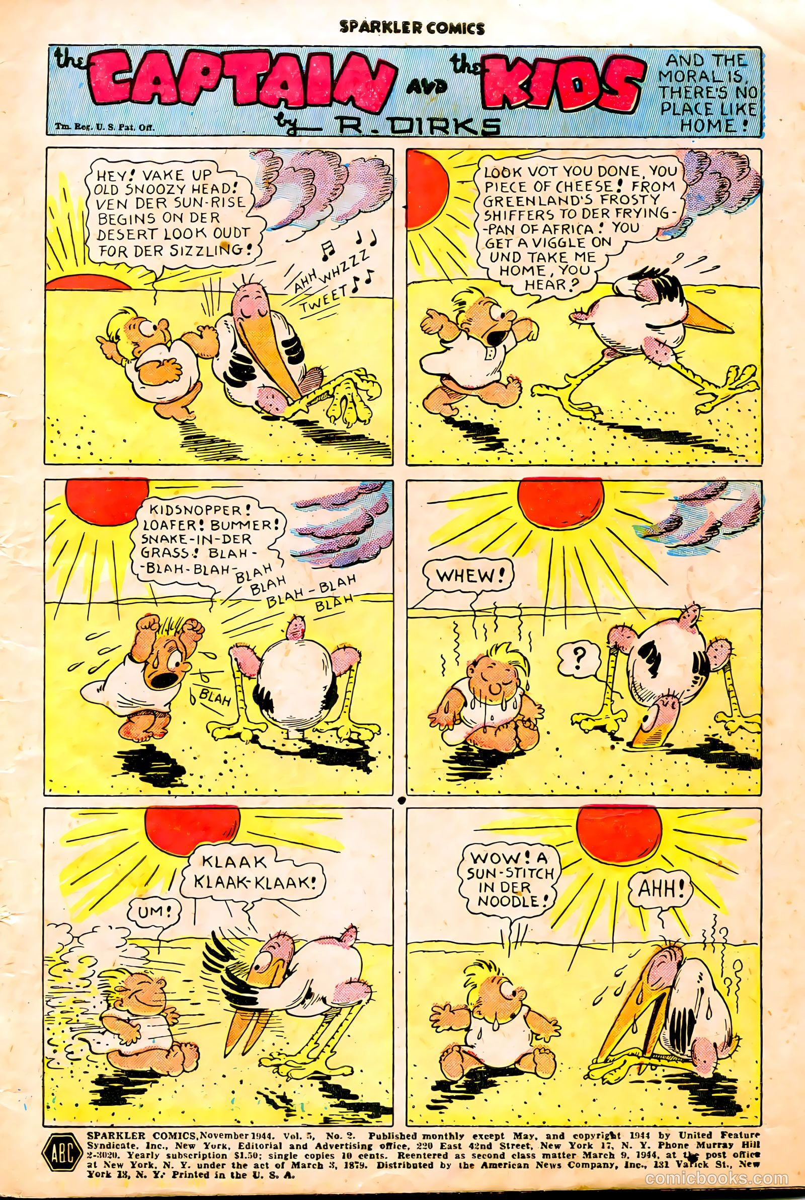 Sparkler Comics #38 (1948) — page 3 of 41