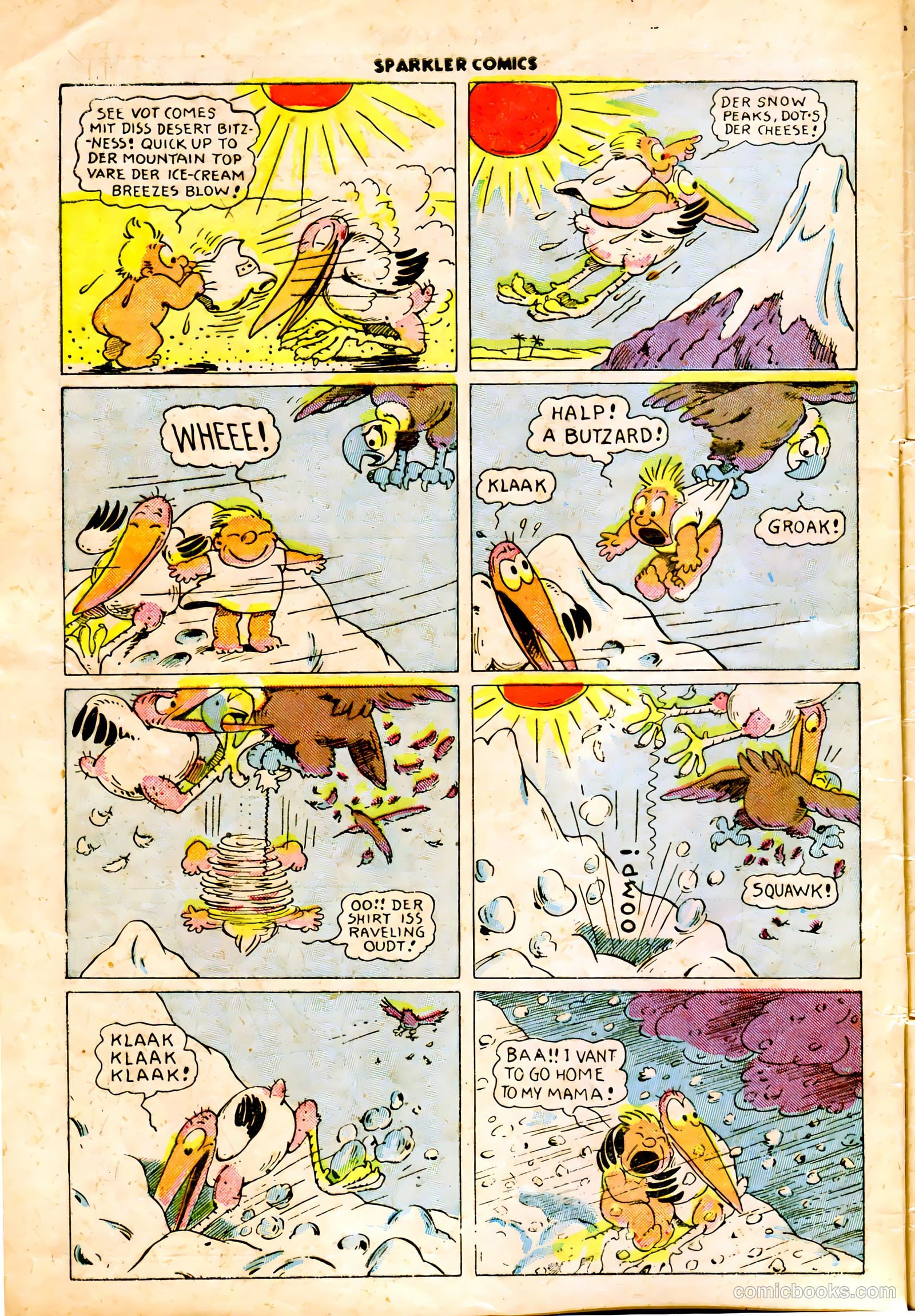 Sparkler Comics #38 (1948) — page 4 of 41