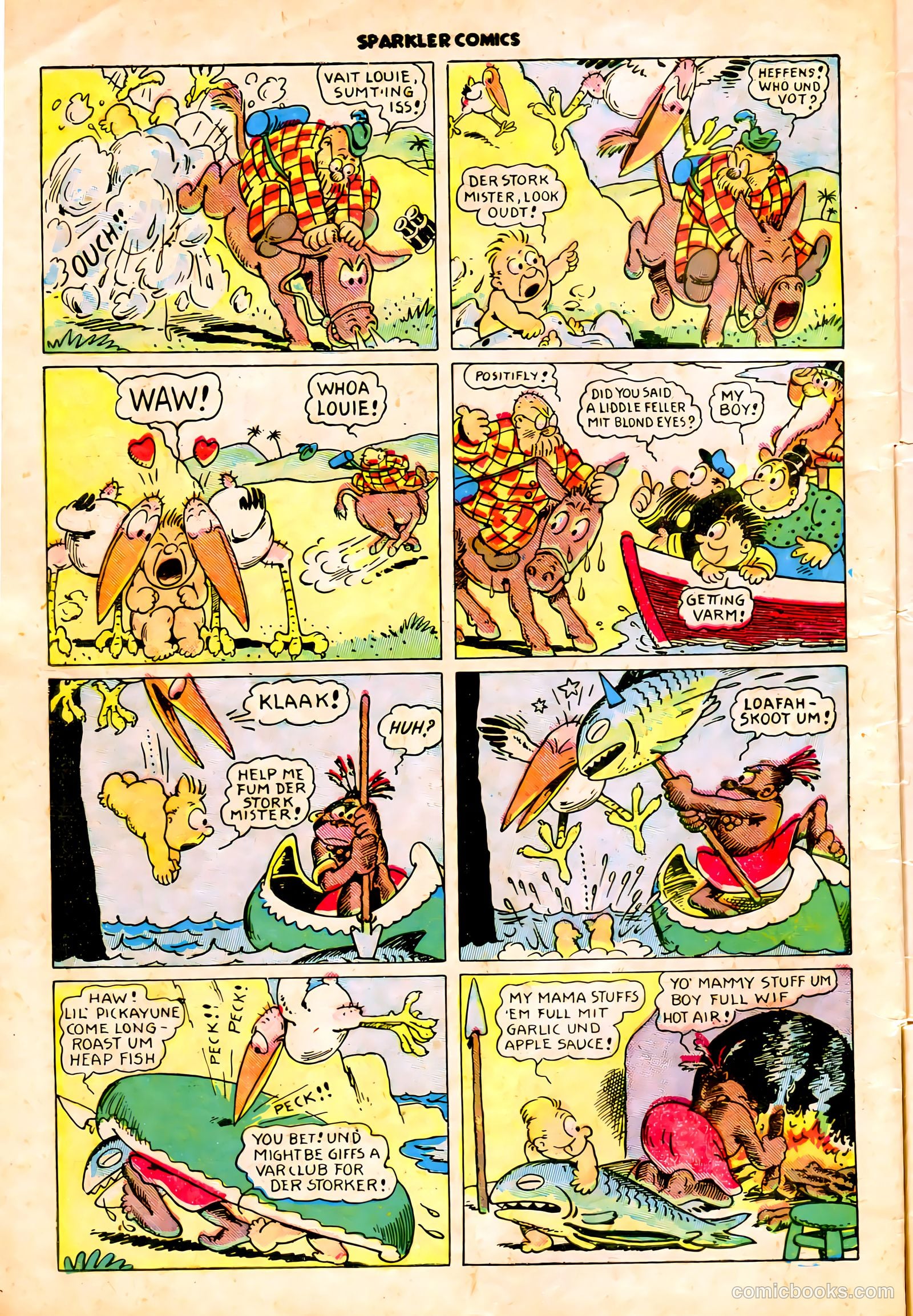 Sparkler Comics #38 (1948) — page 6 of 41