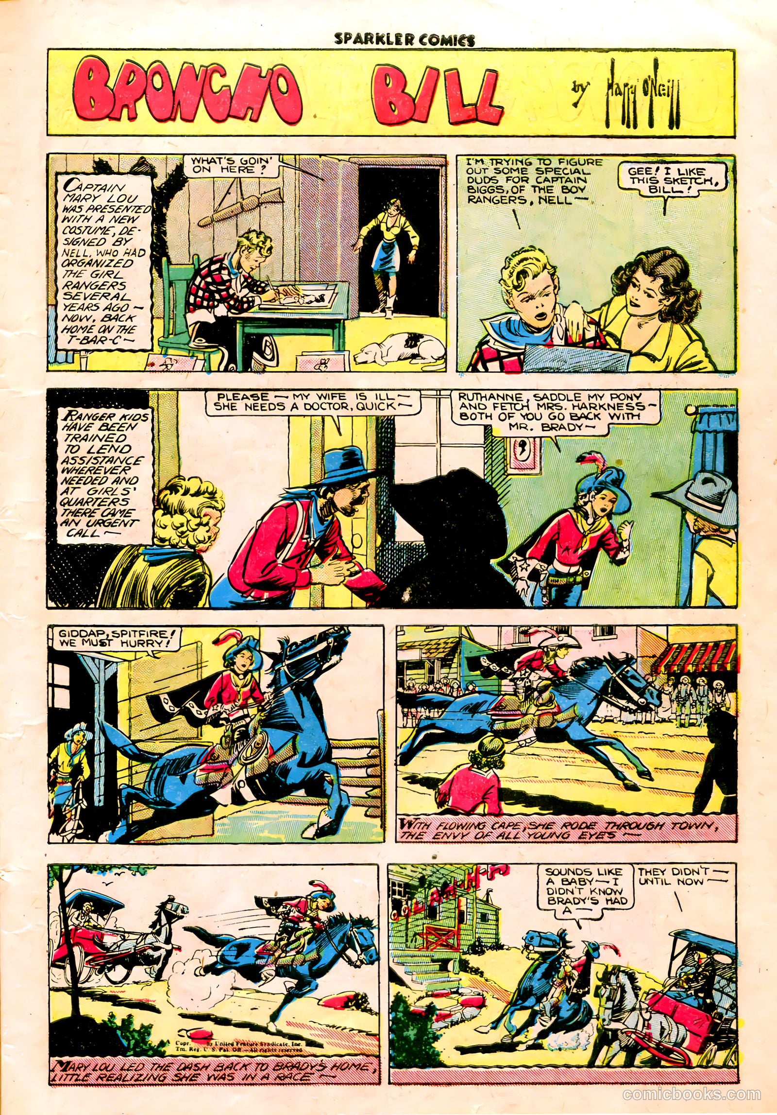 Sparkler Comics #38 (1948) — page 8 of 41
